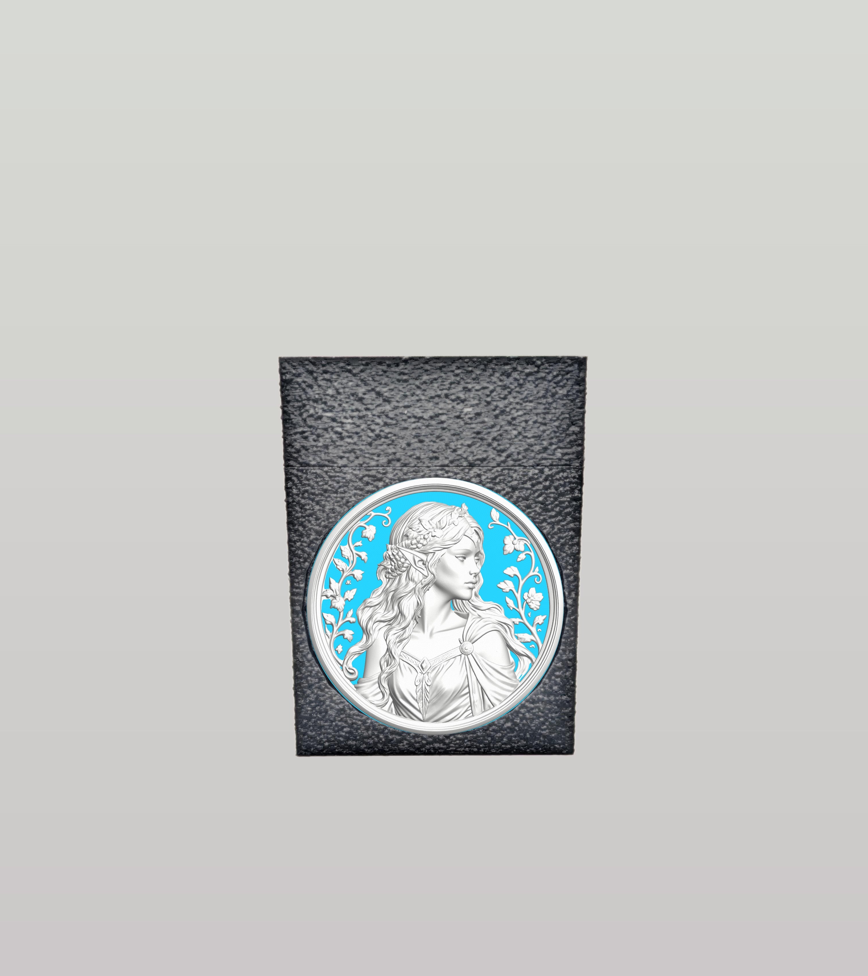 Elf Maiden Card Box — Black