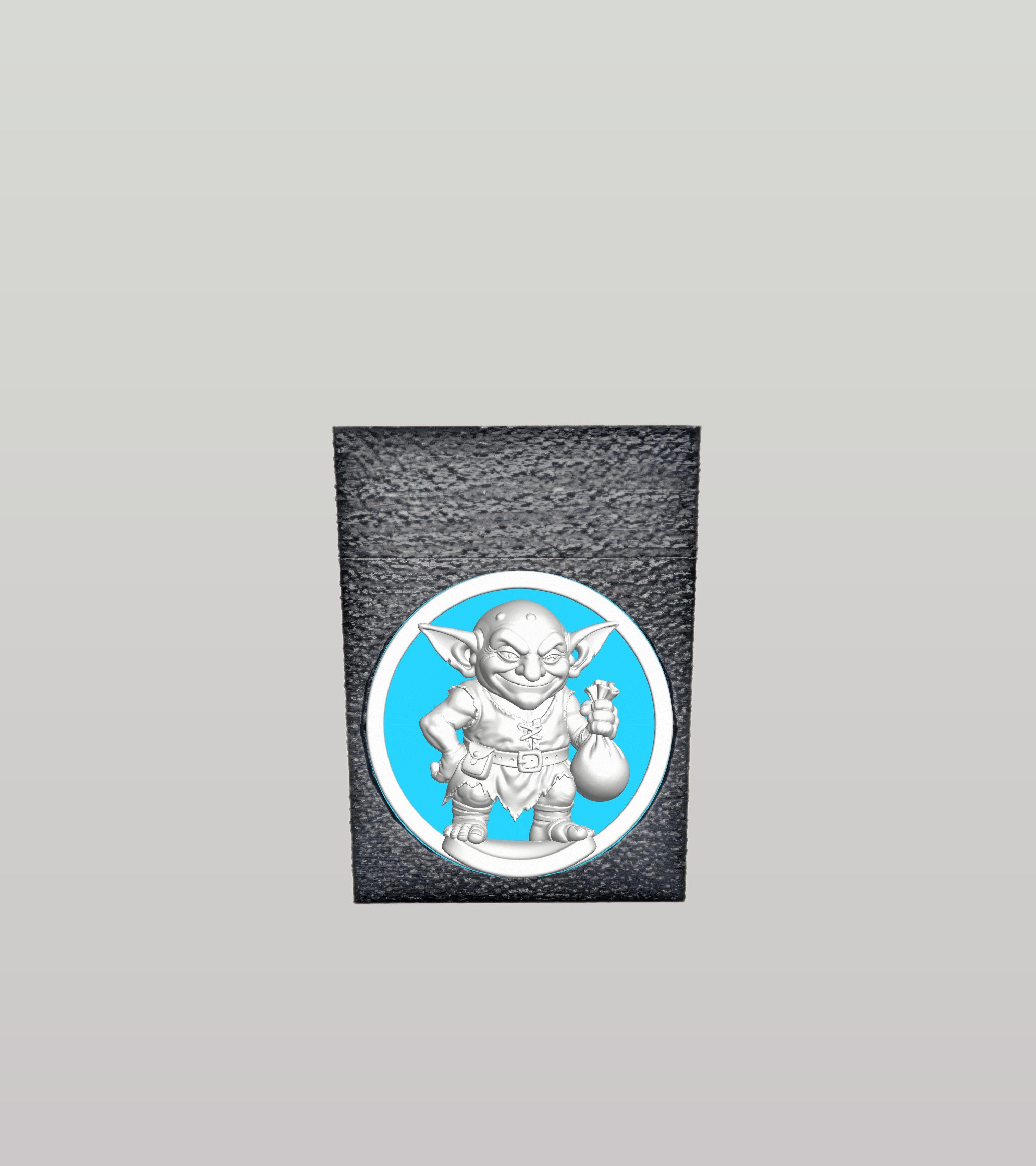 Greedy Goblin Card Box — Black