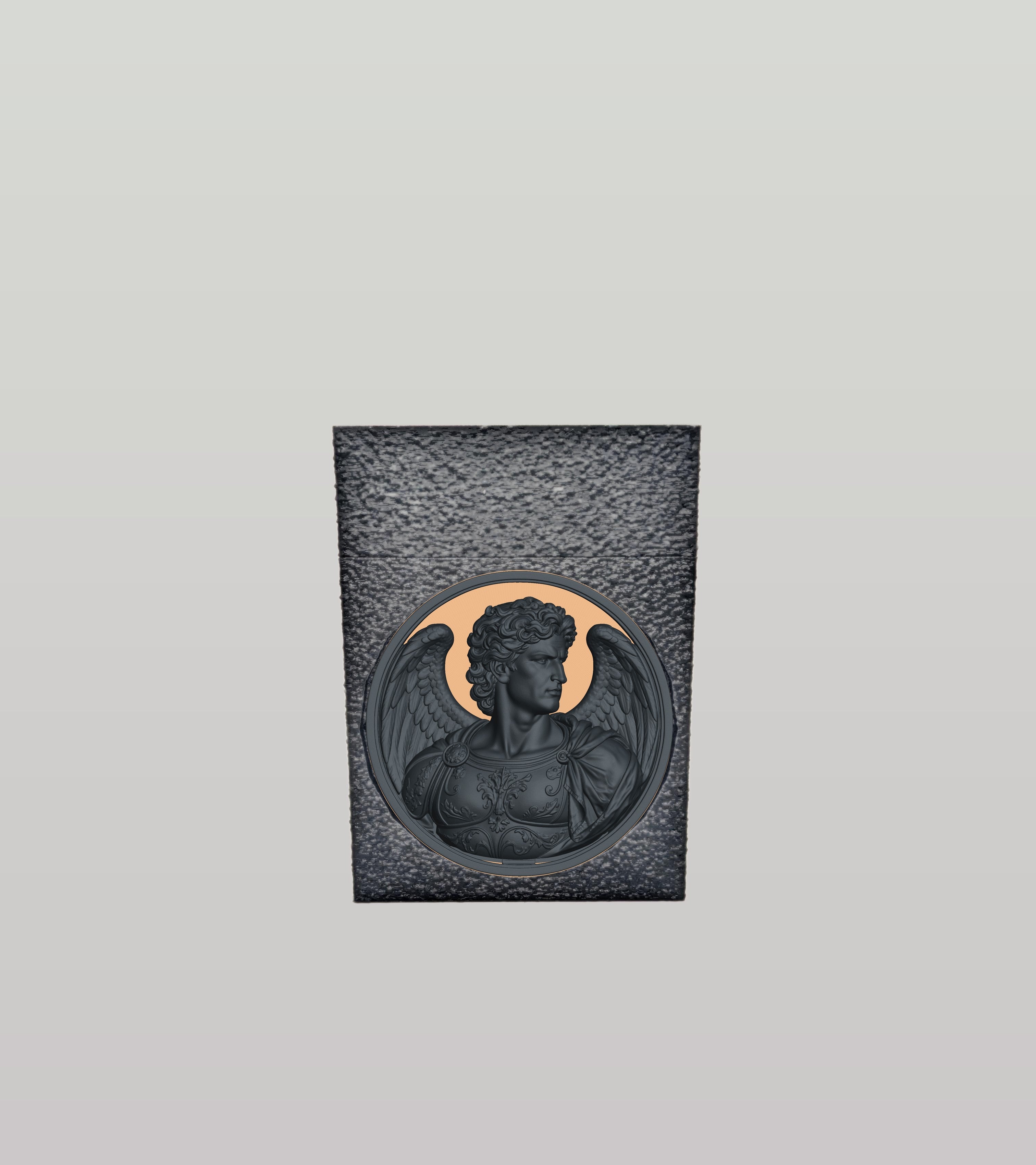 Angel Card Box — Black