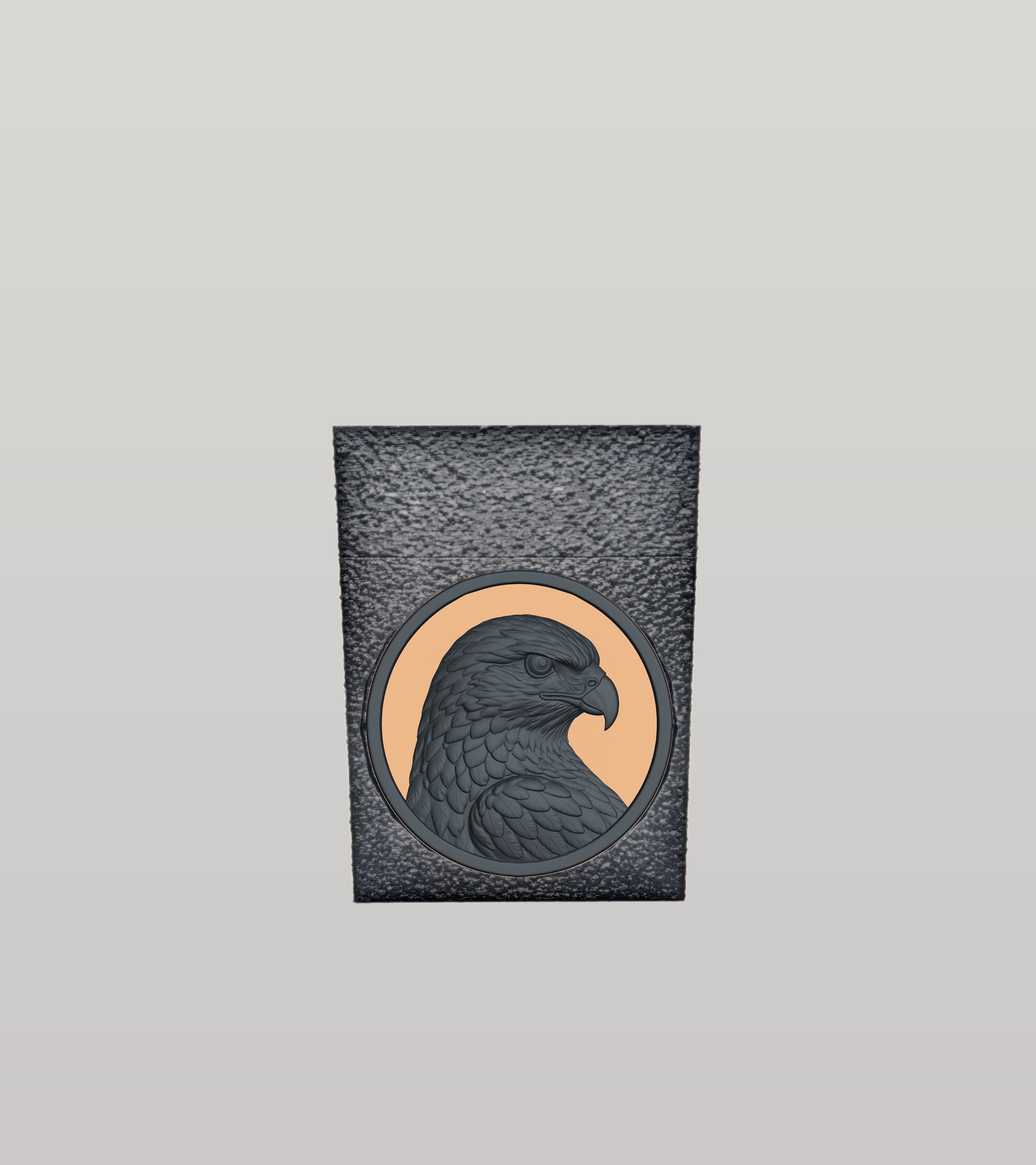 Eagle Card Box — Black