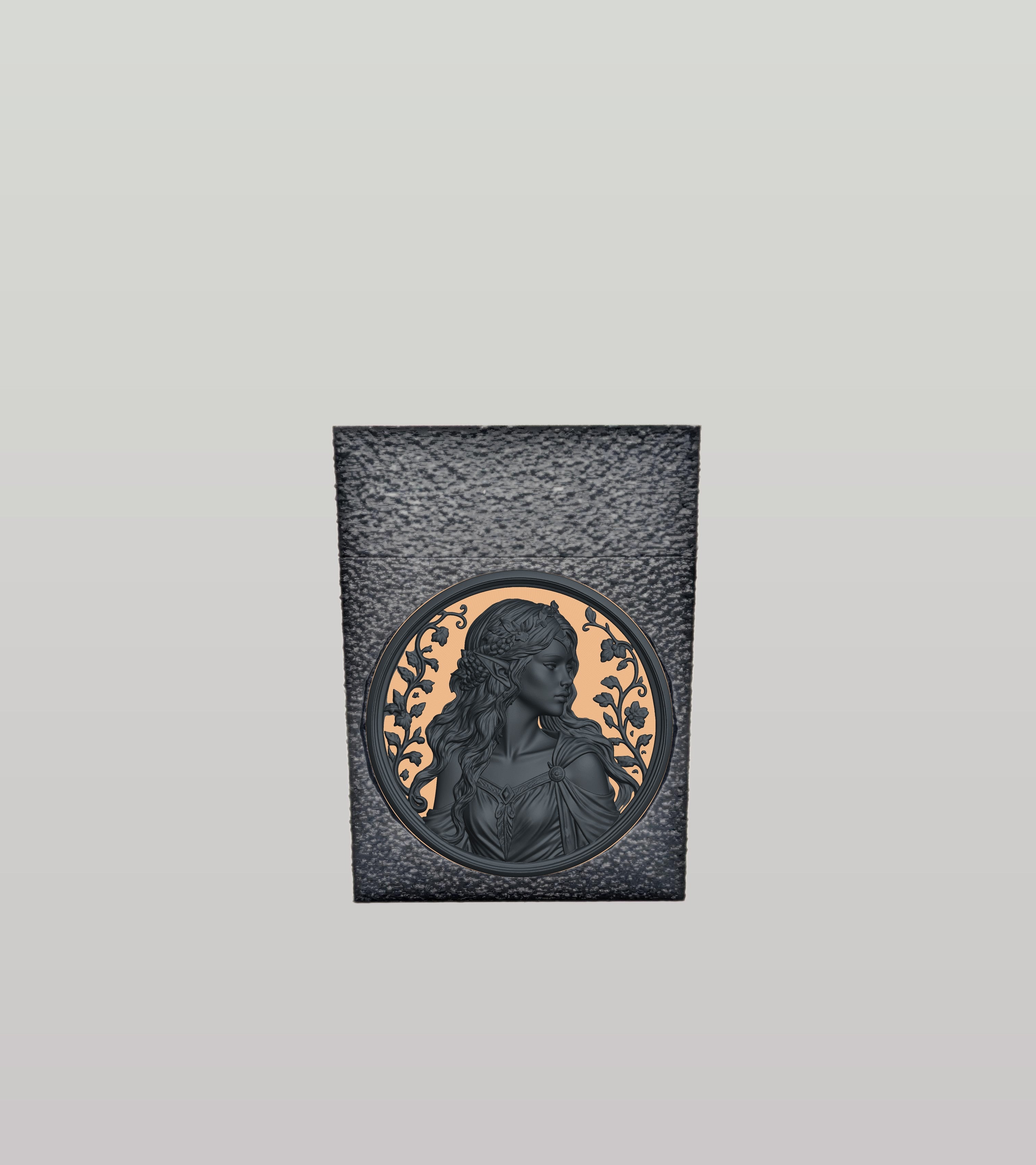 Elf Maiden Card Box — Black