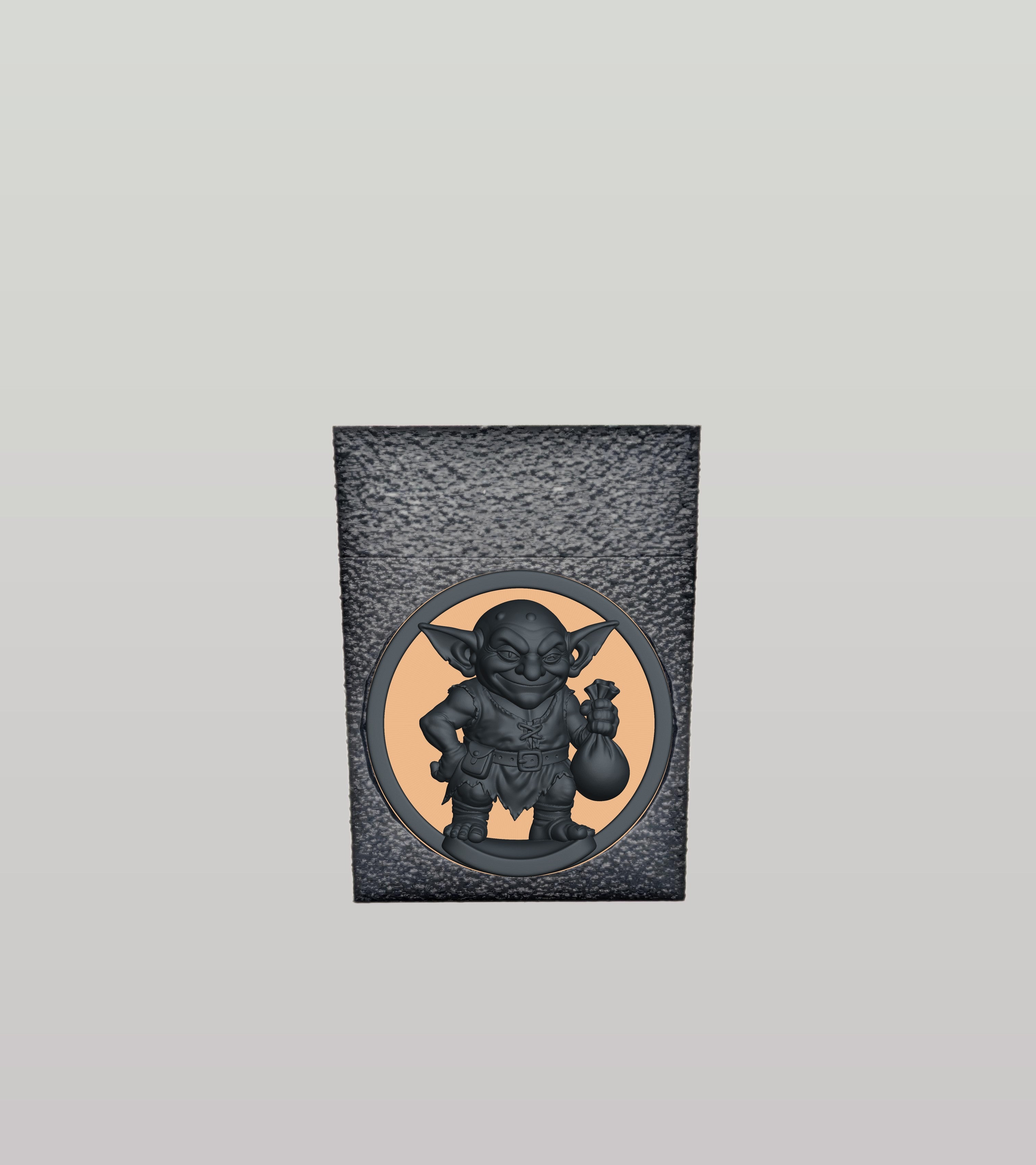 Greedy Goblin Card Box — Black