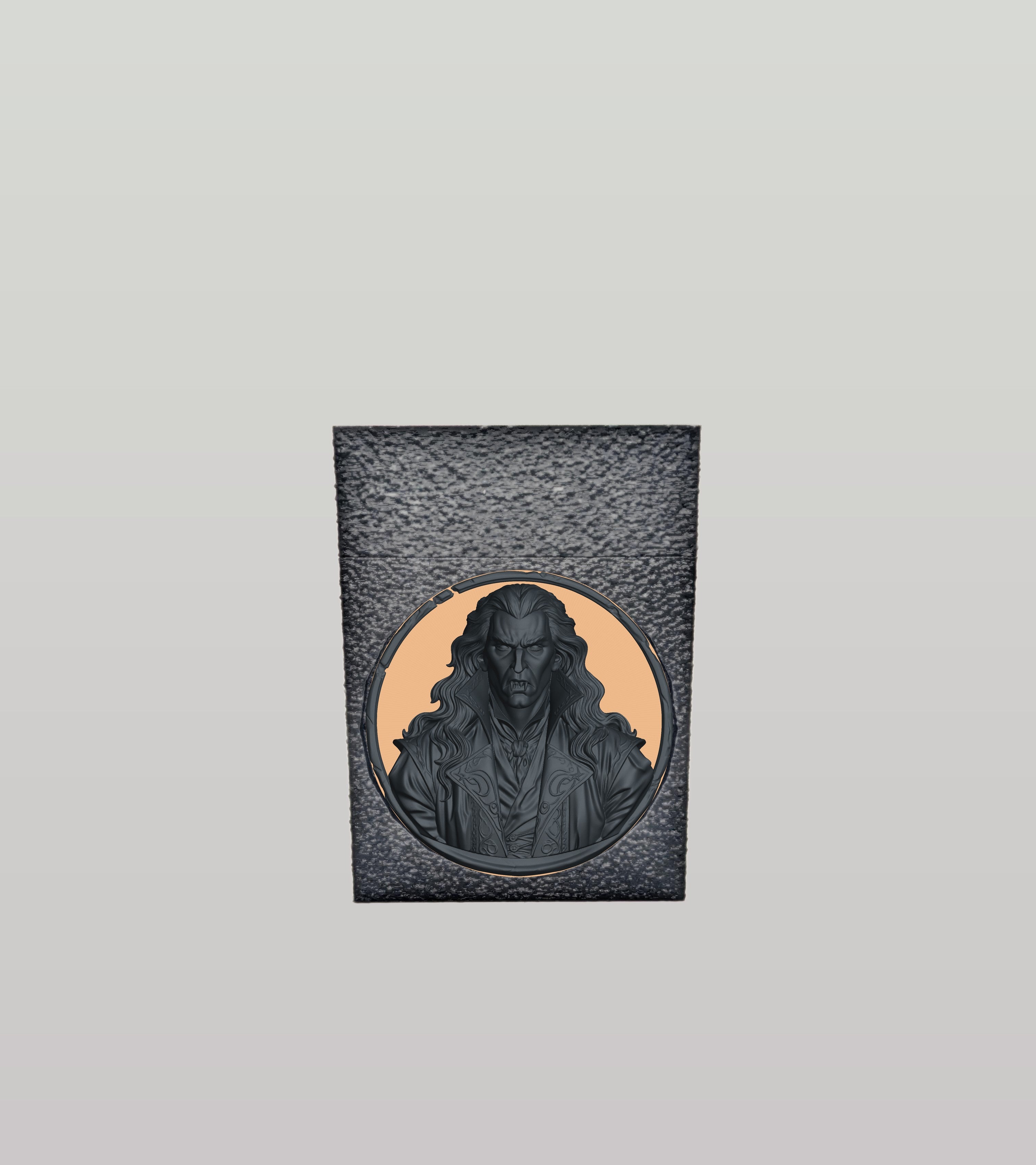 Gothic Vampire Card Box — Black