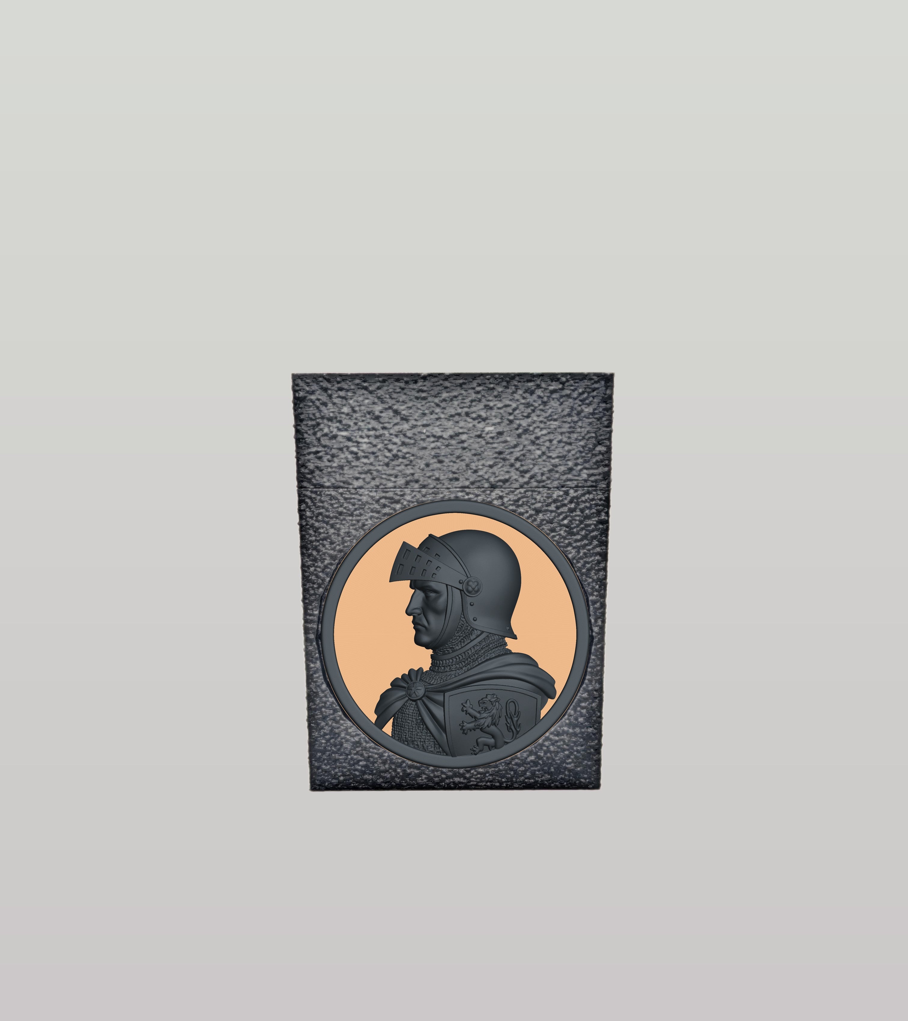 Knight Card Box — Black