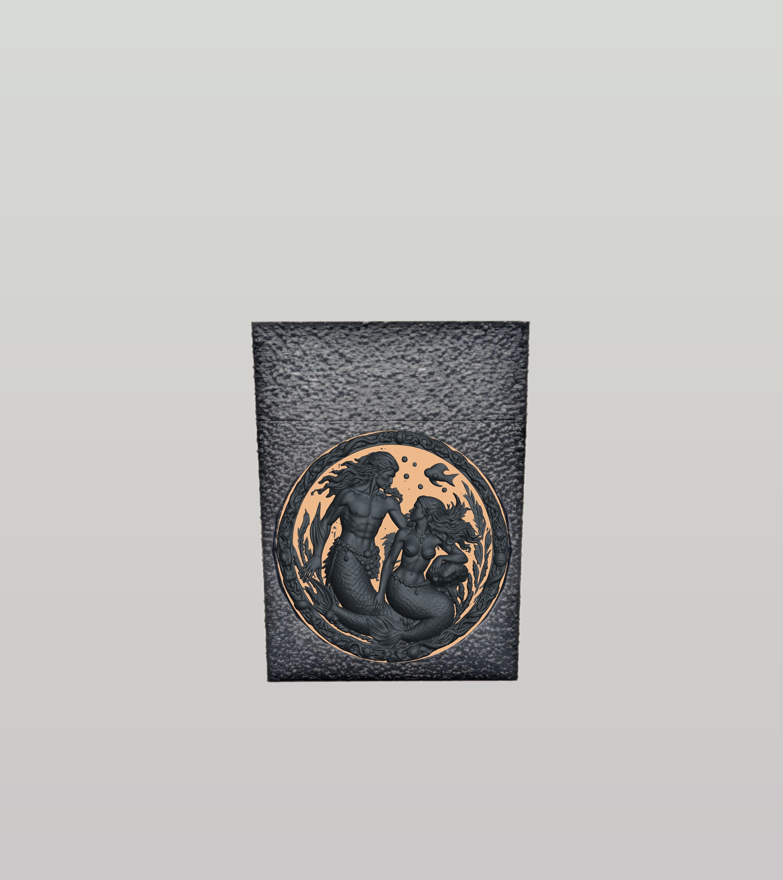 Merfolk Card Box — Black