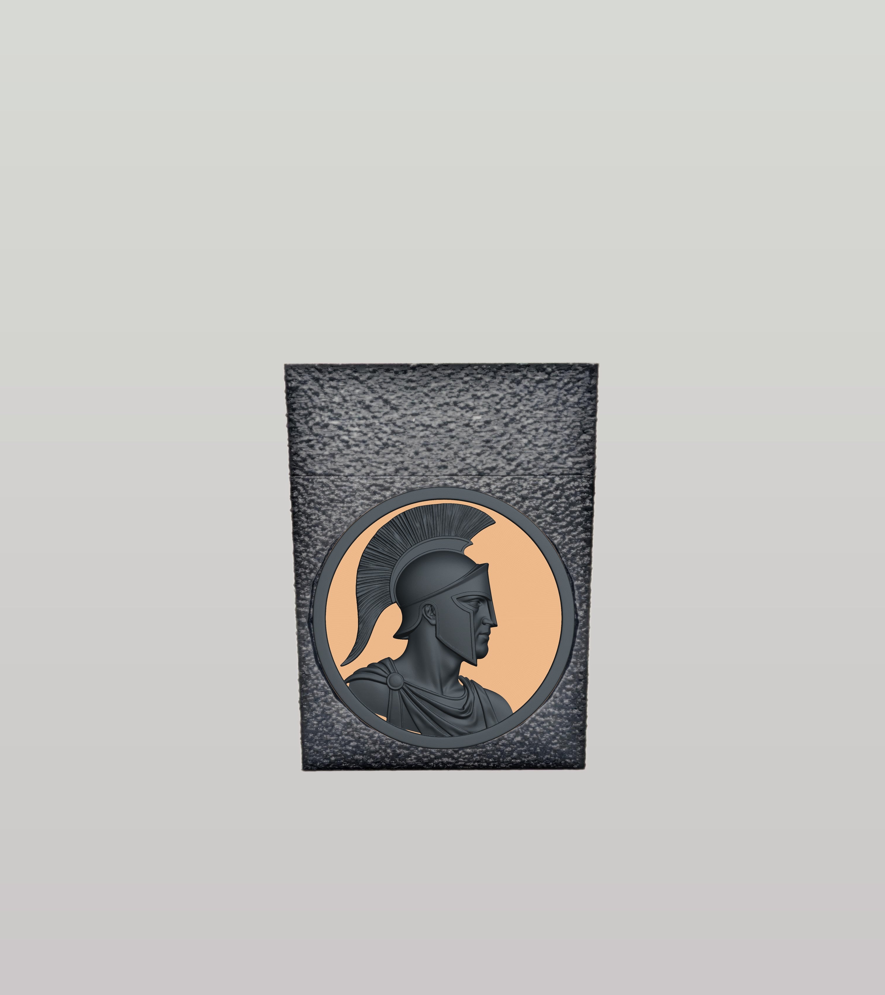Spartan Card Box — Black