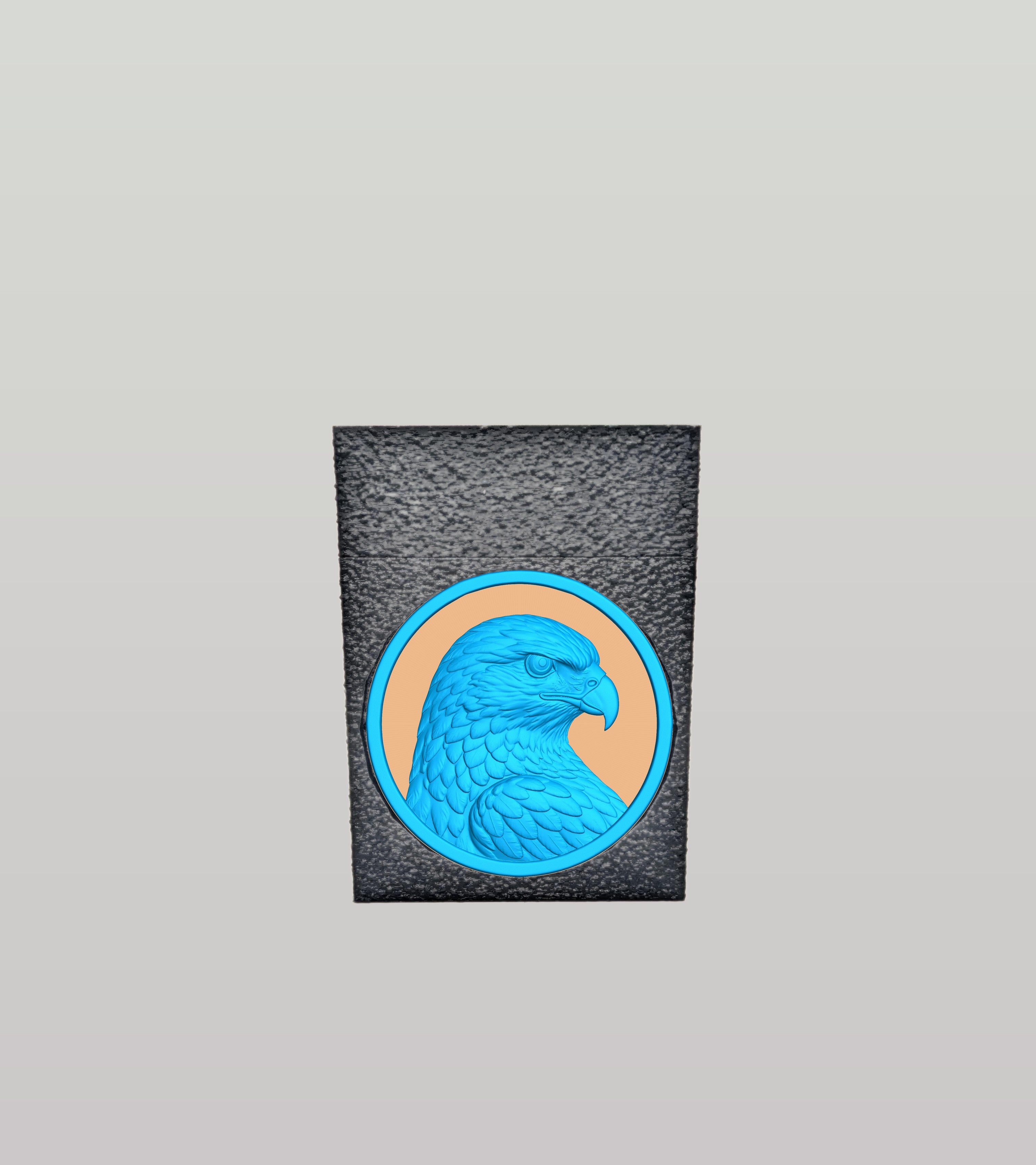 Eagle Card Box — Black