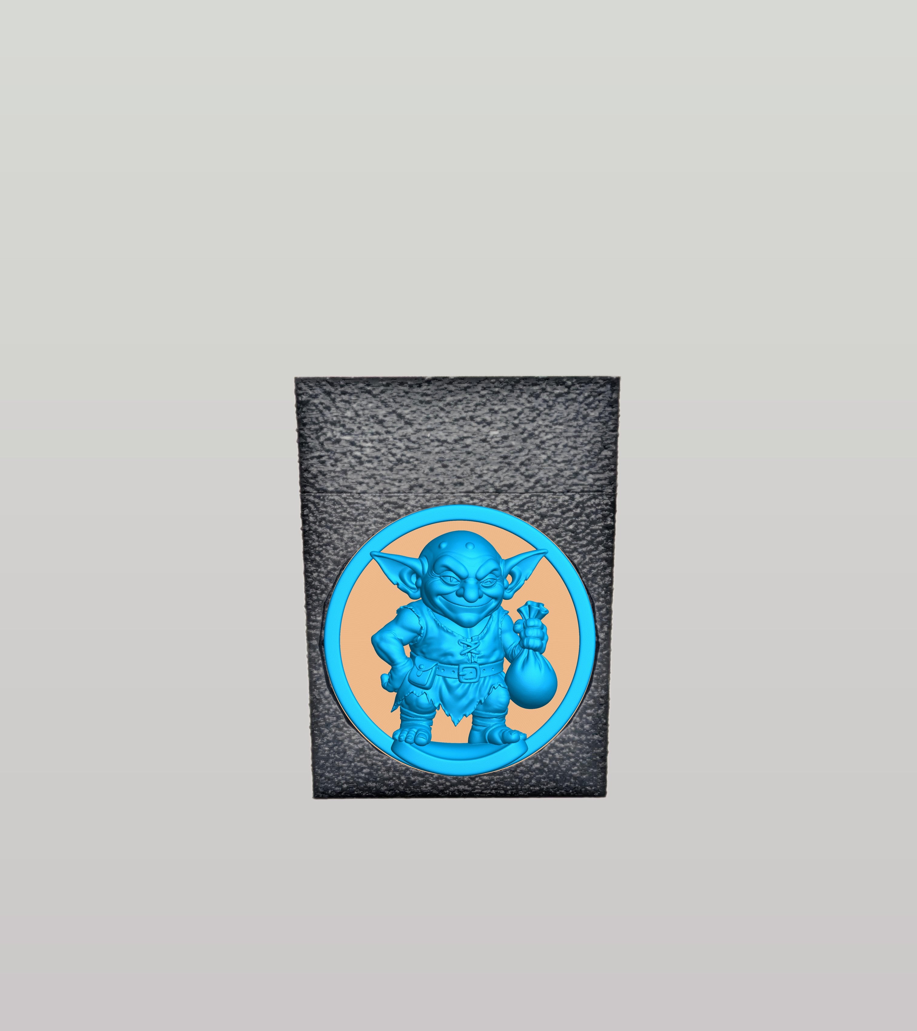 Greedy Goblin Card Box — Black