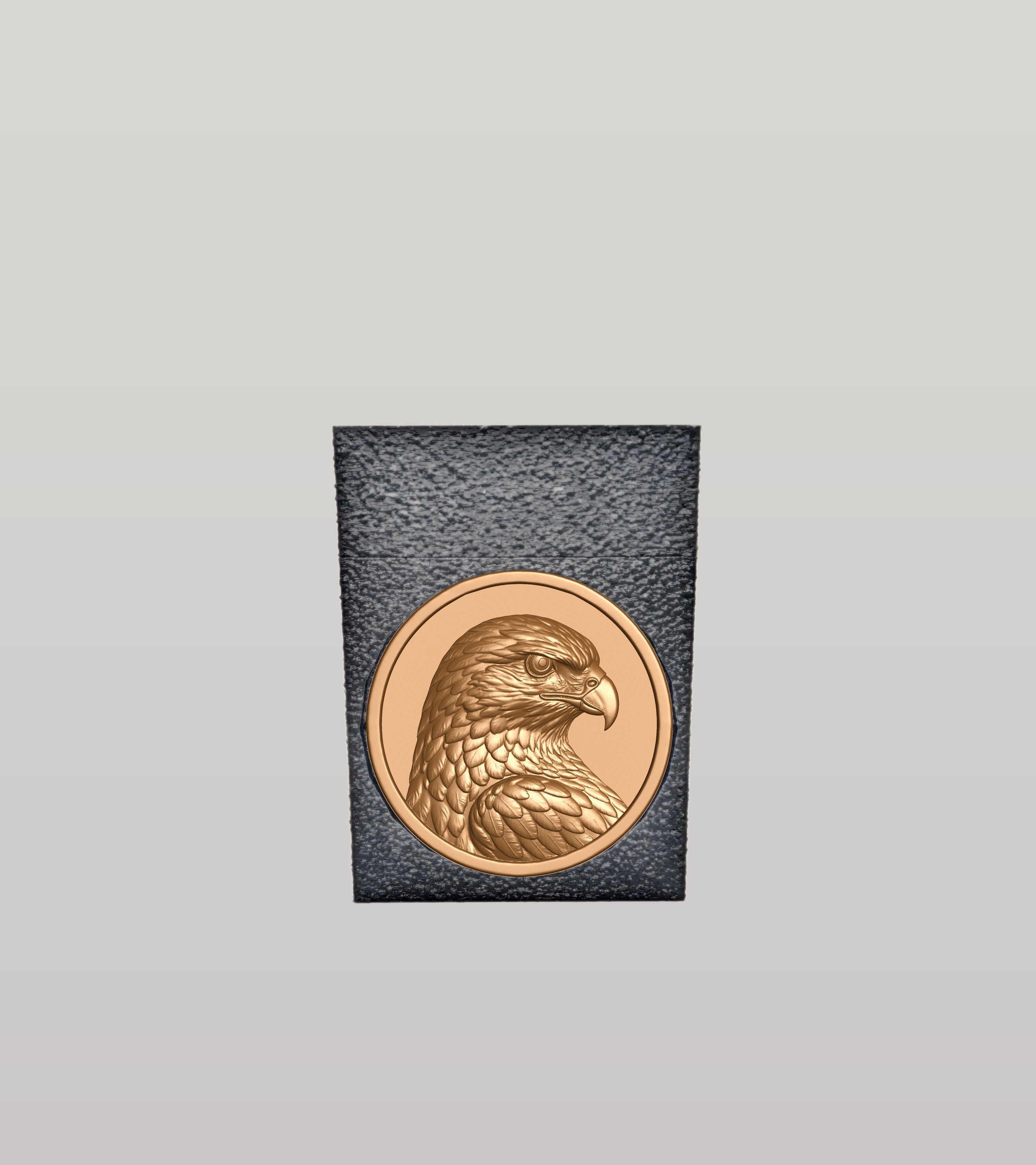 Eagle Card Box — Black