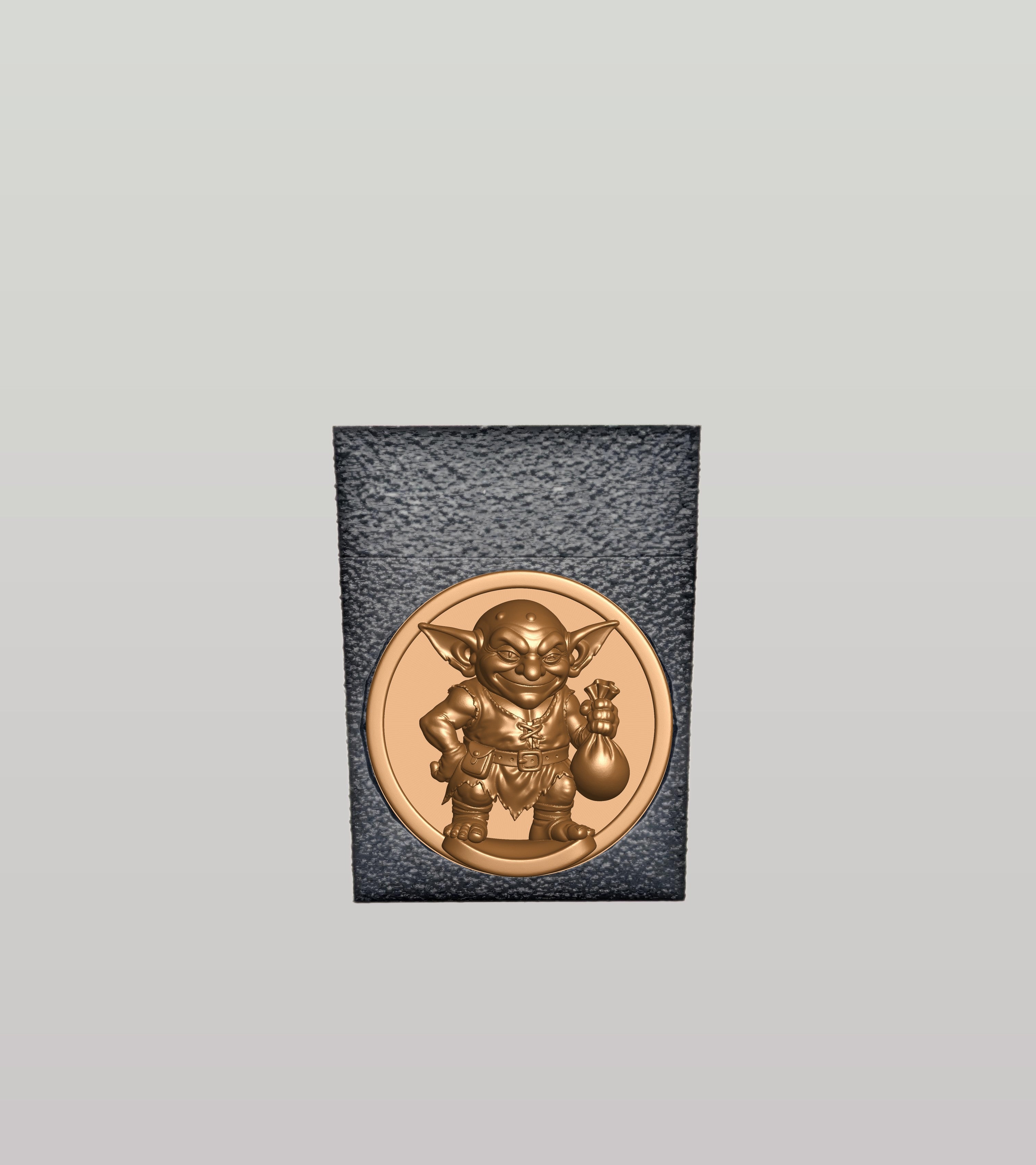 Greedy Goblin Card Box — Black