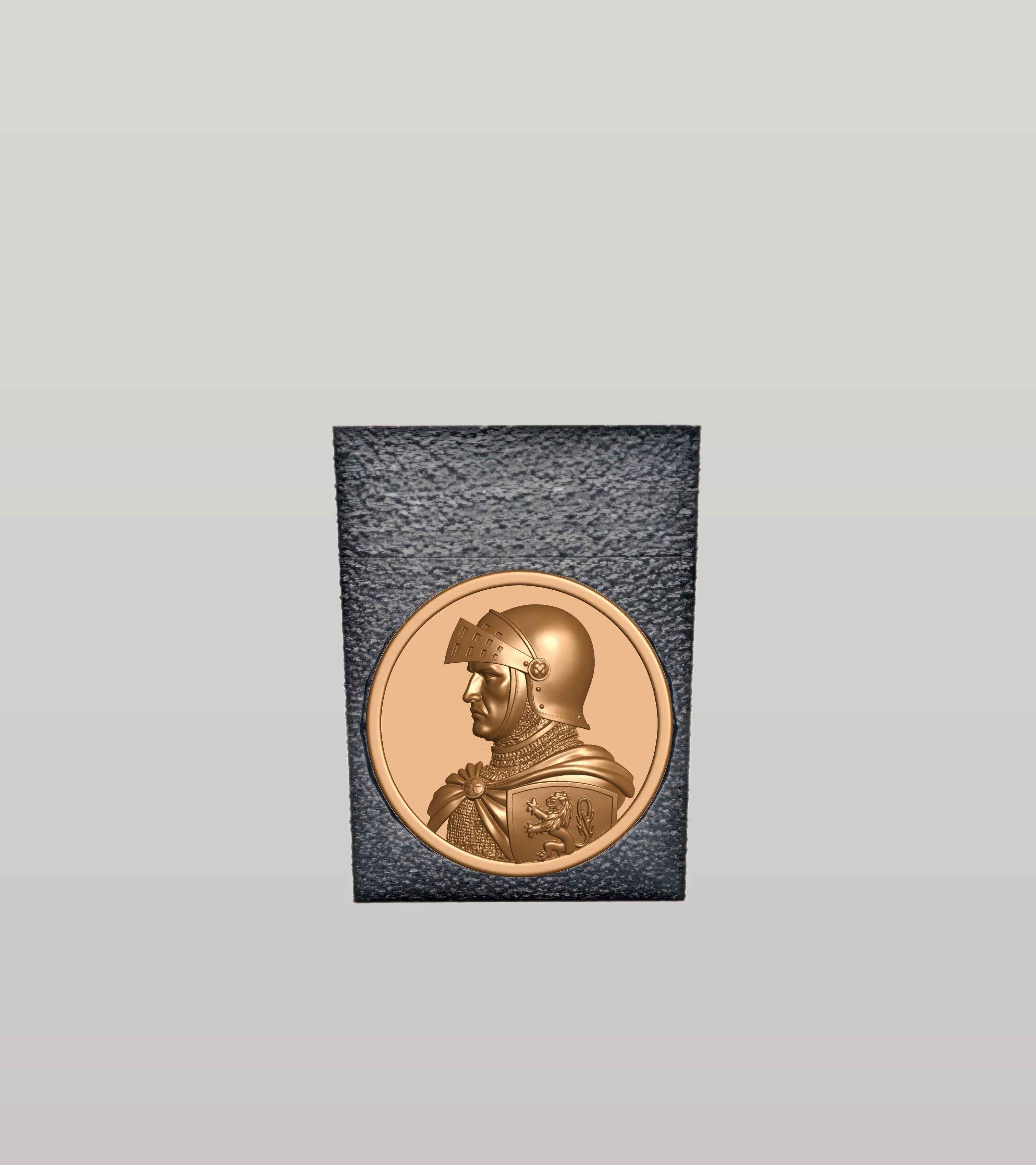 Knight Card Box — Black