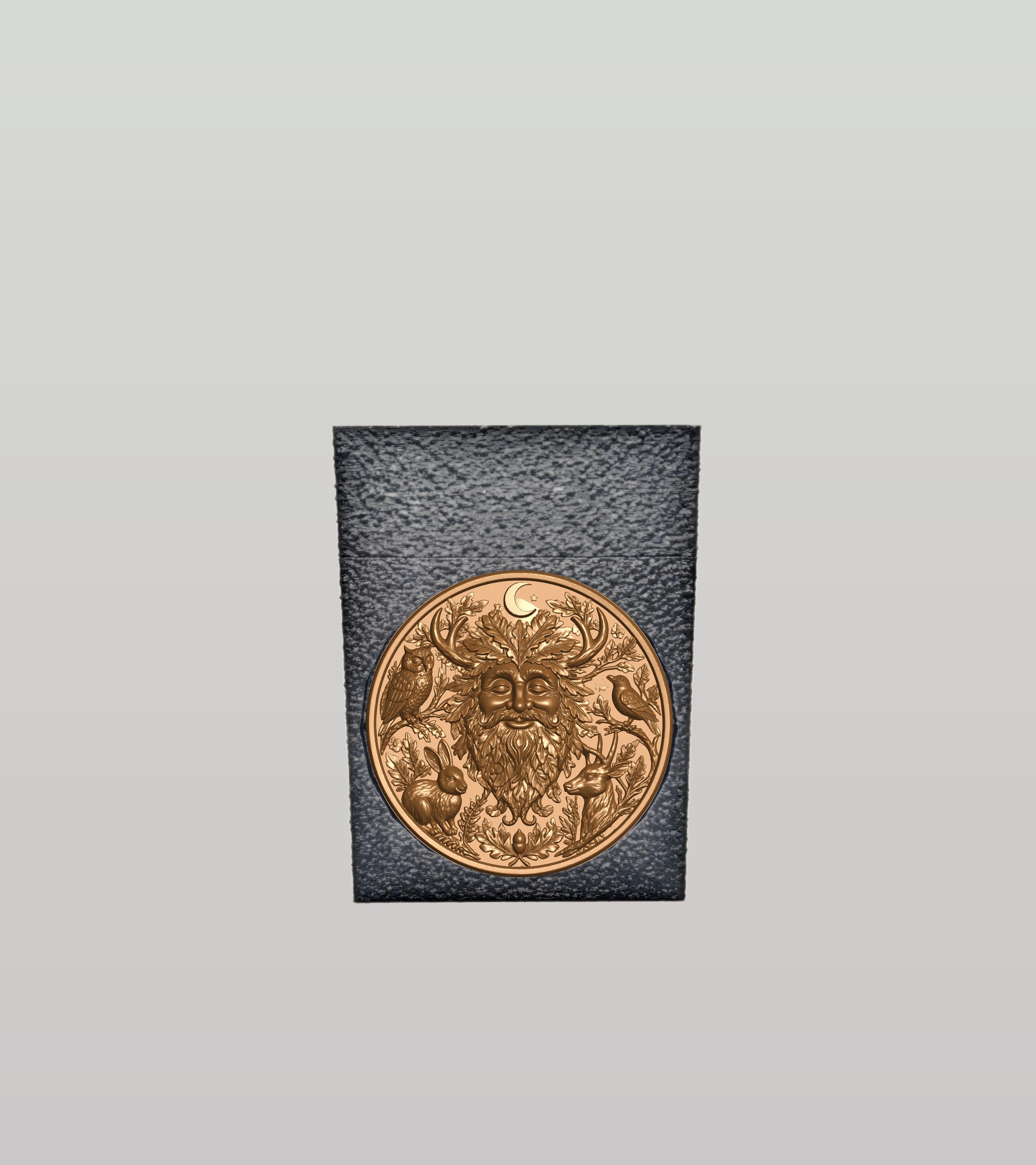 Tree Spirit Card Box — Black