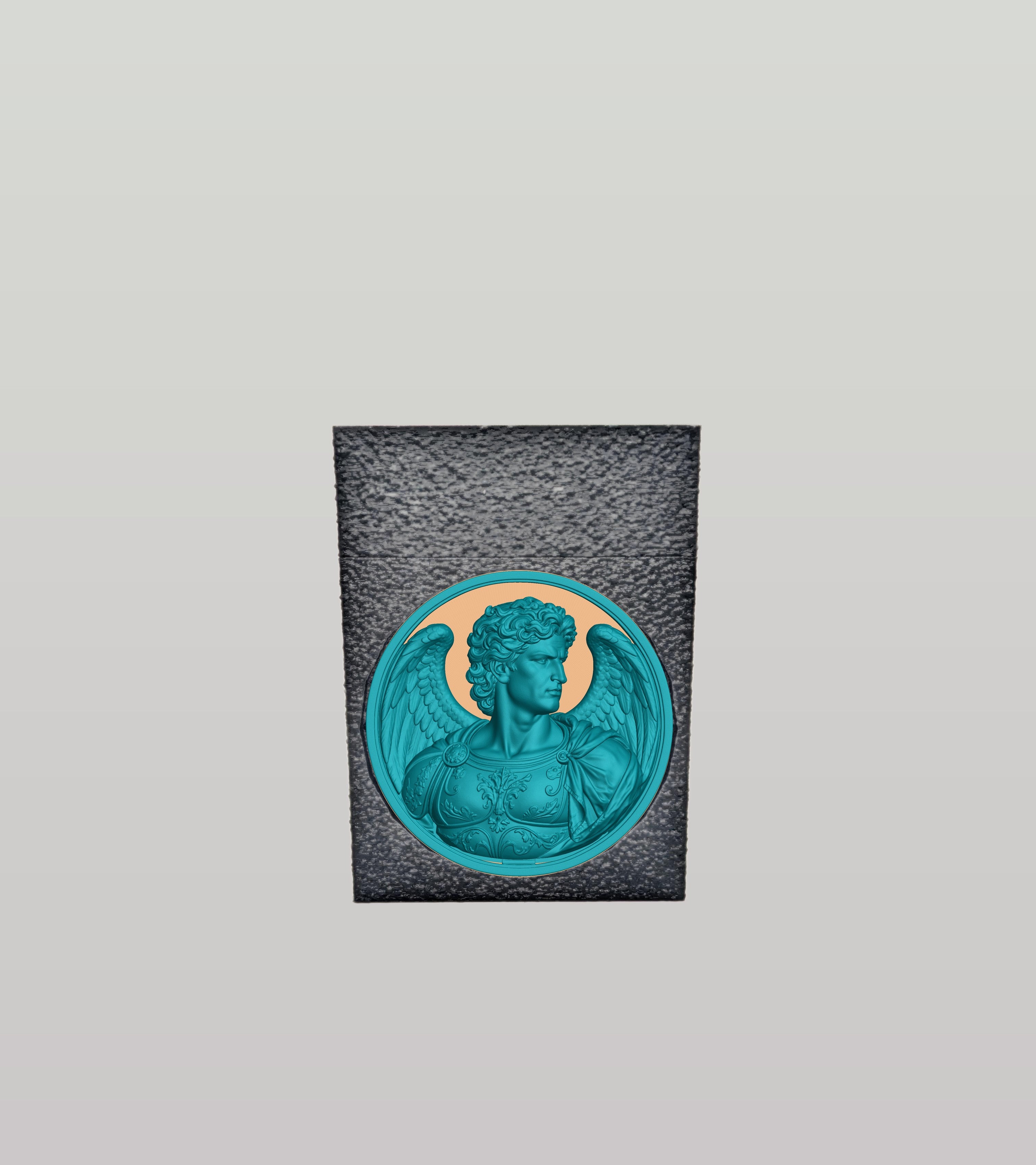 Angel Card Box — Black