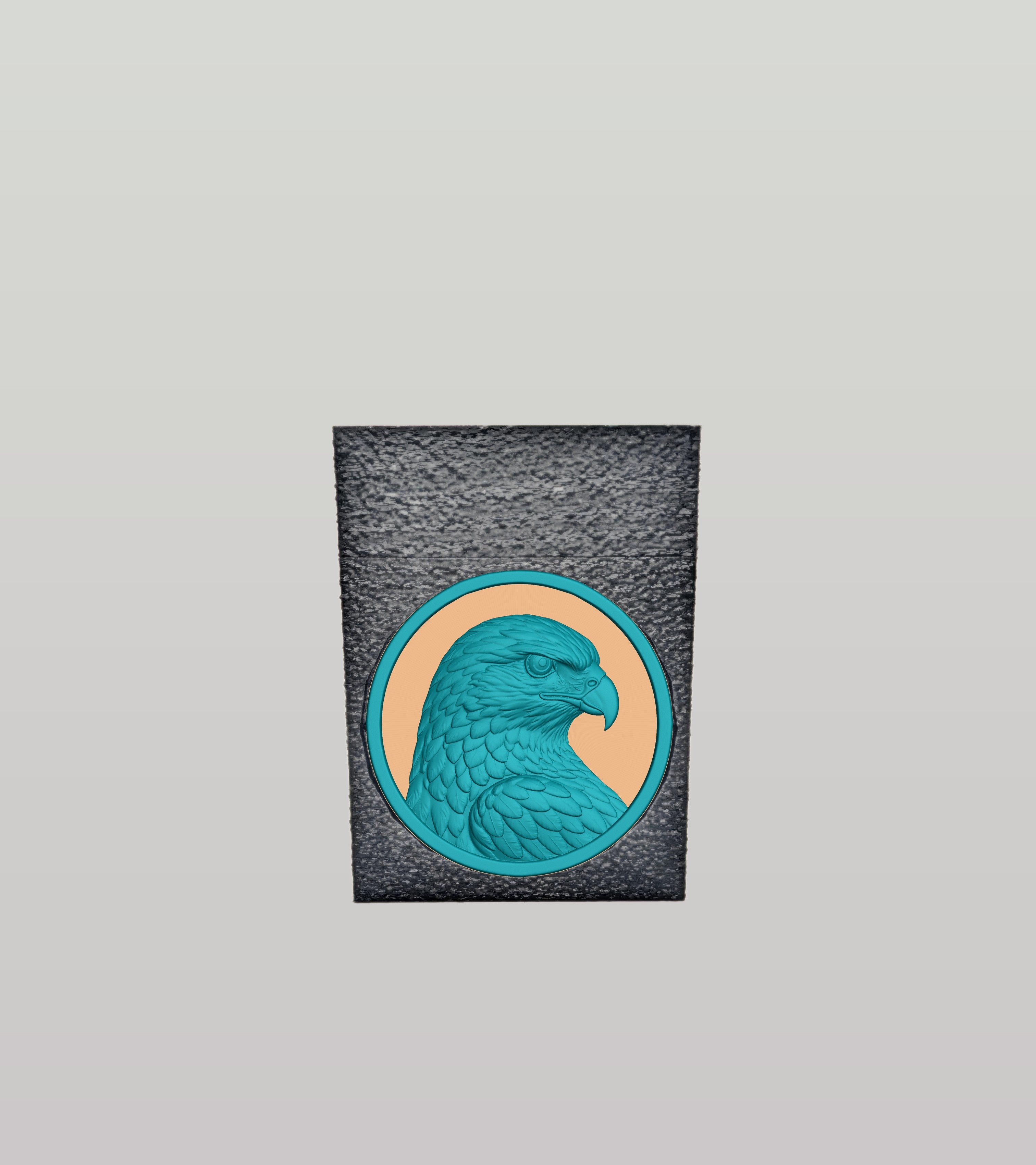 Eagle Card Box — Black