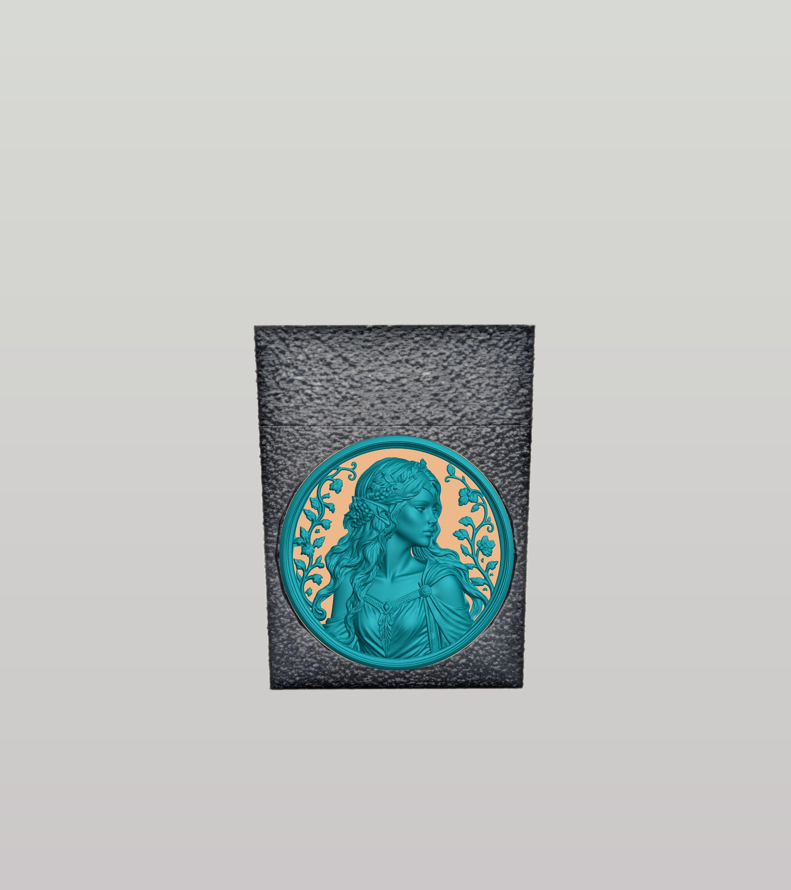 Elf Maiden Card Box — Black