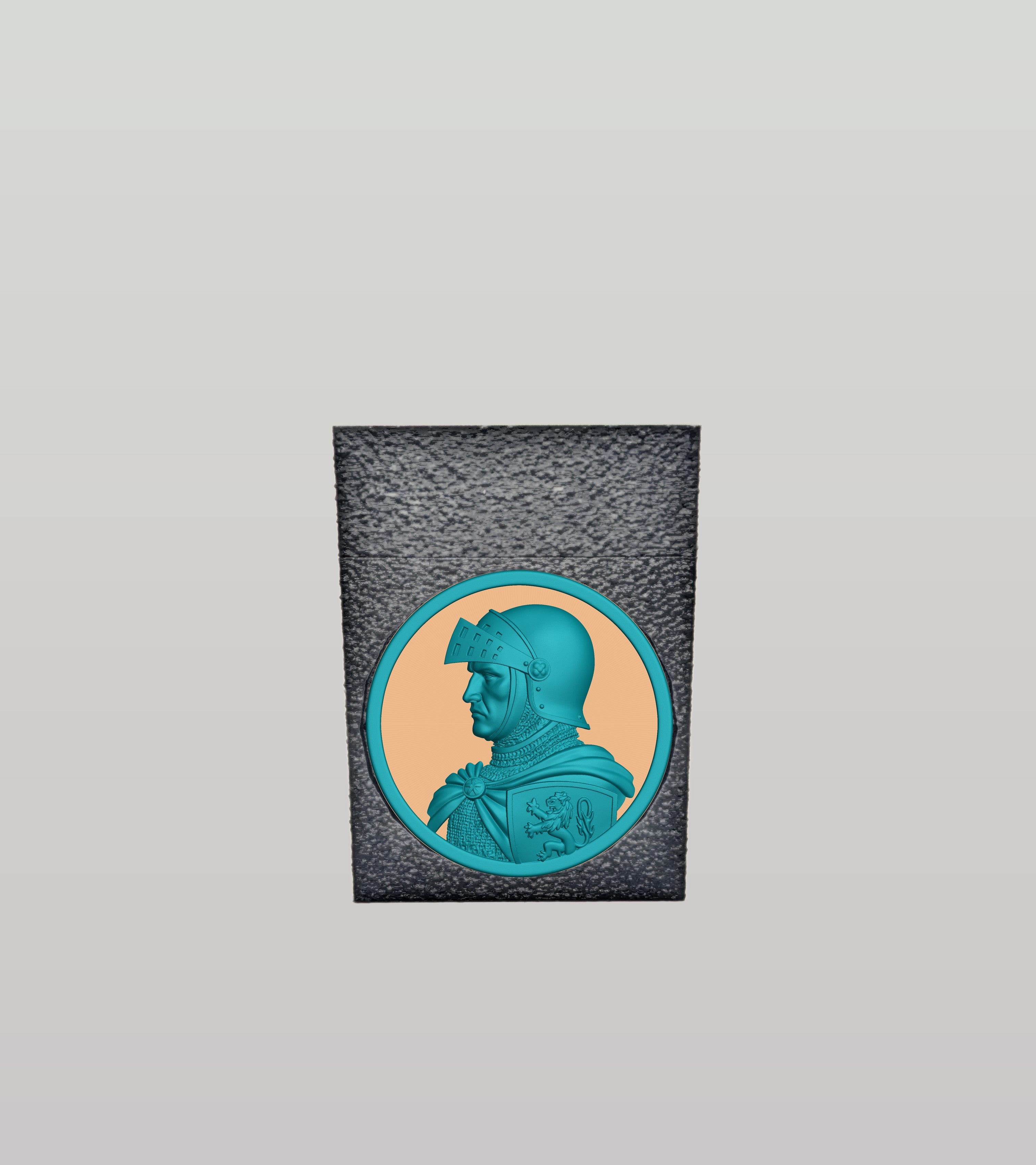 Knight Card Box — Black