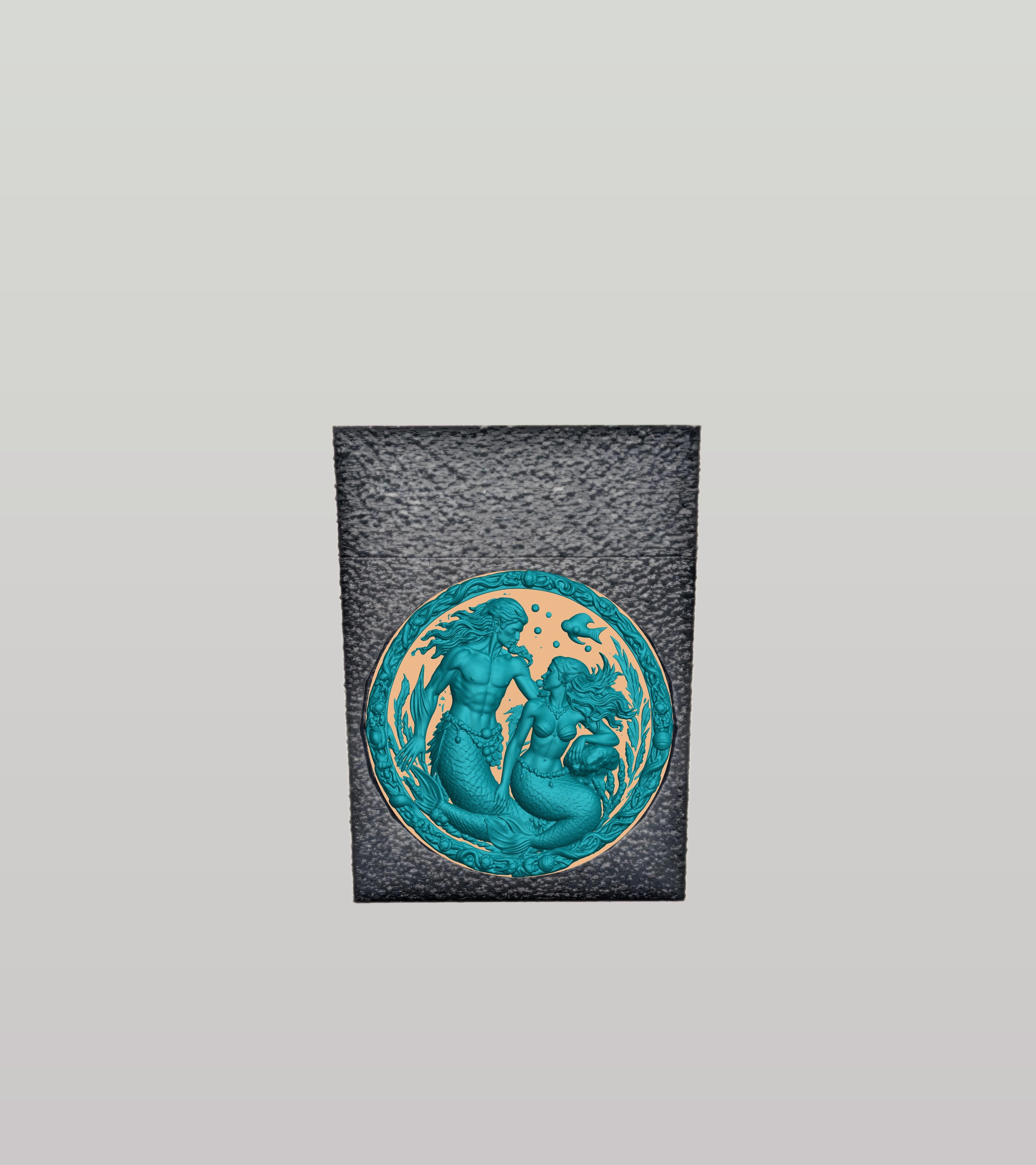 Merfolk Card Box — Black
