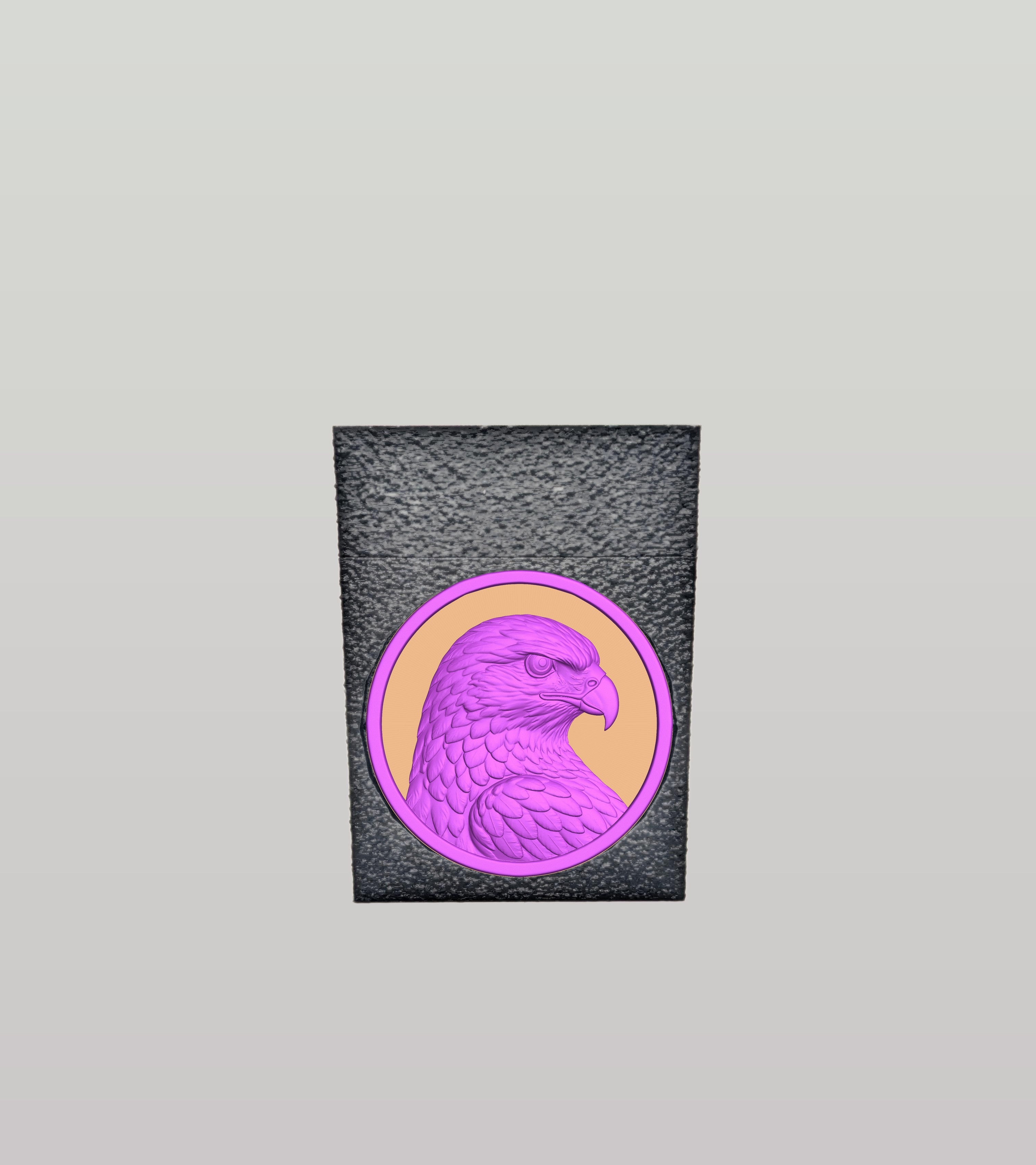 Eagle Card Box — Black