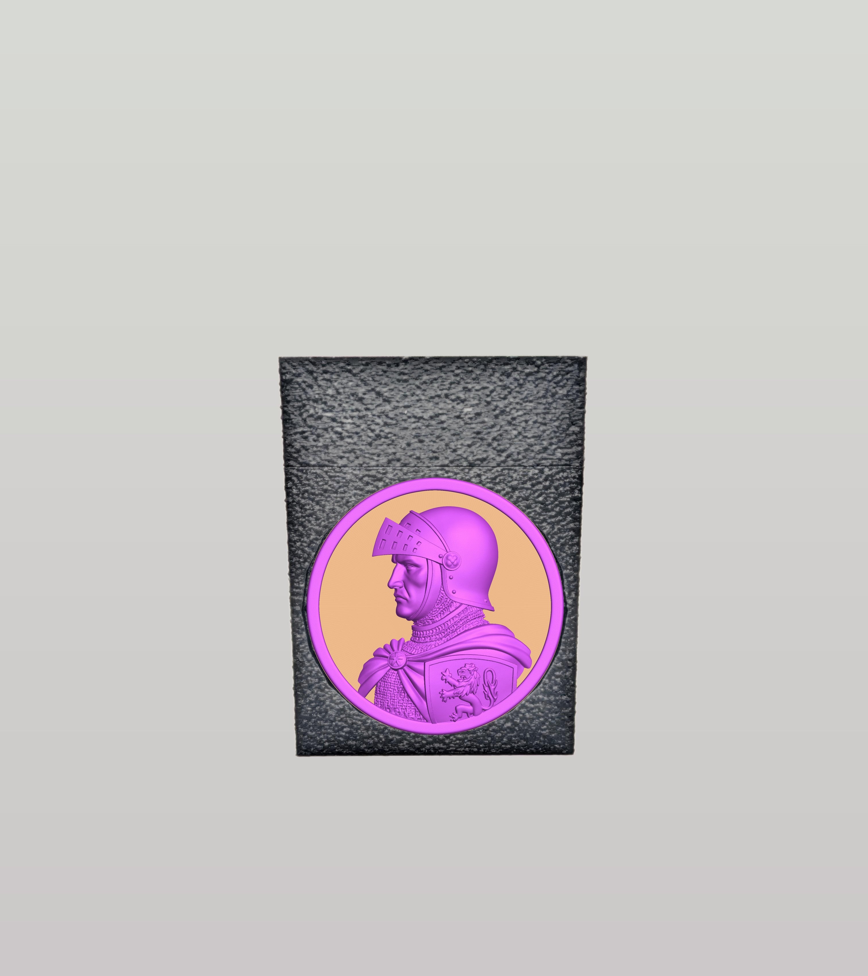 Knight Card Box — Black