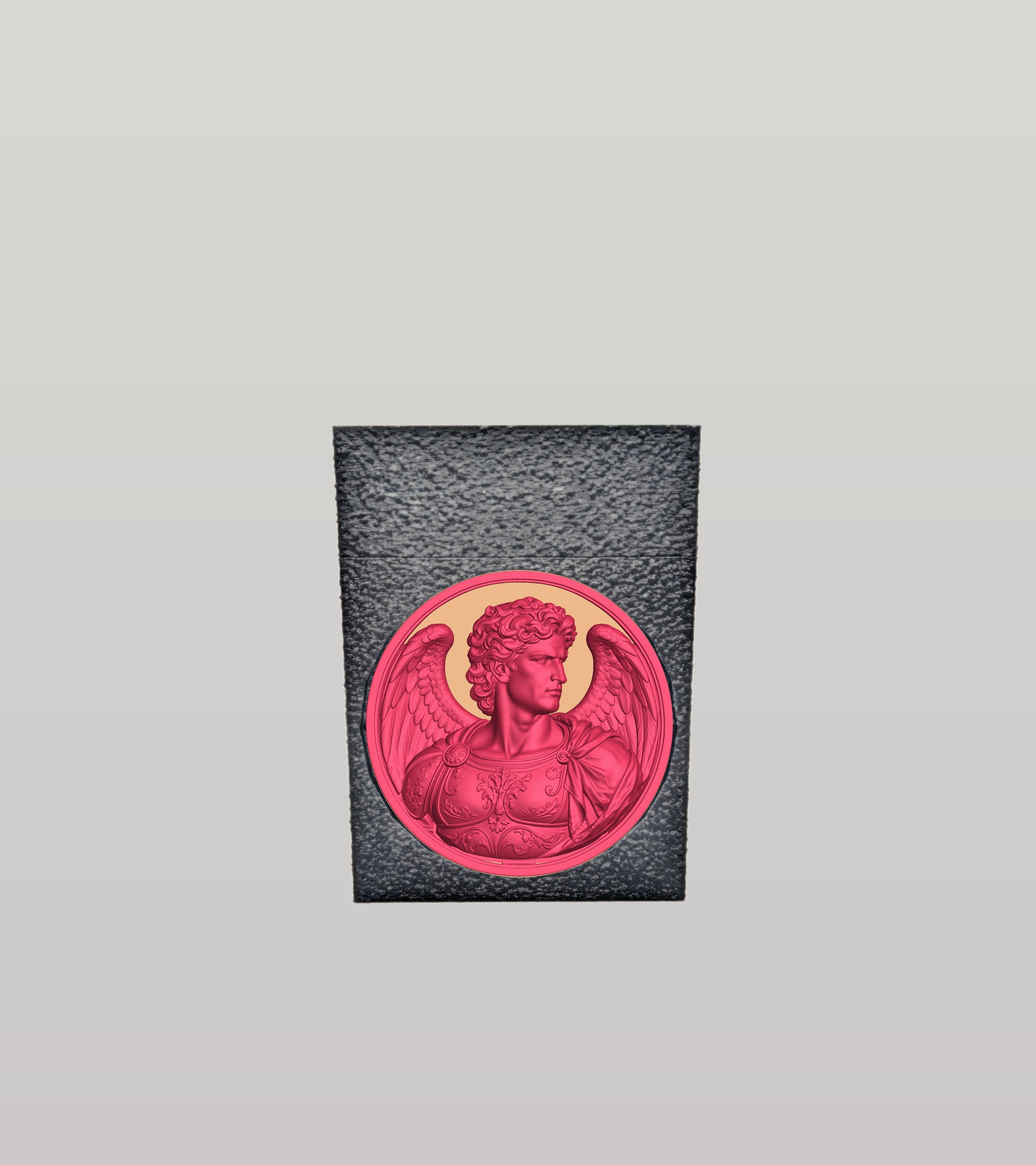 Angel Card Box — Black