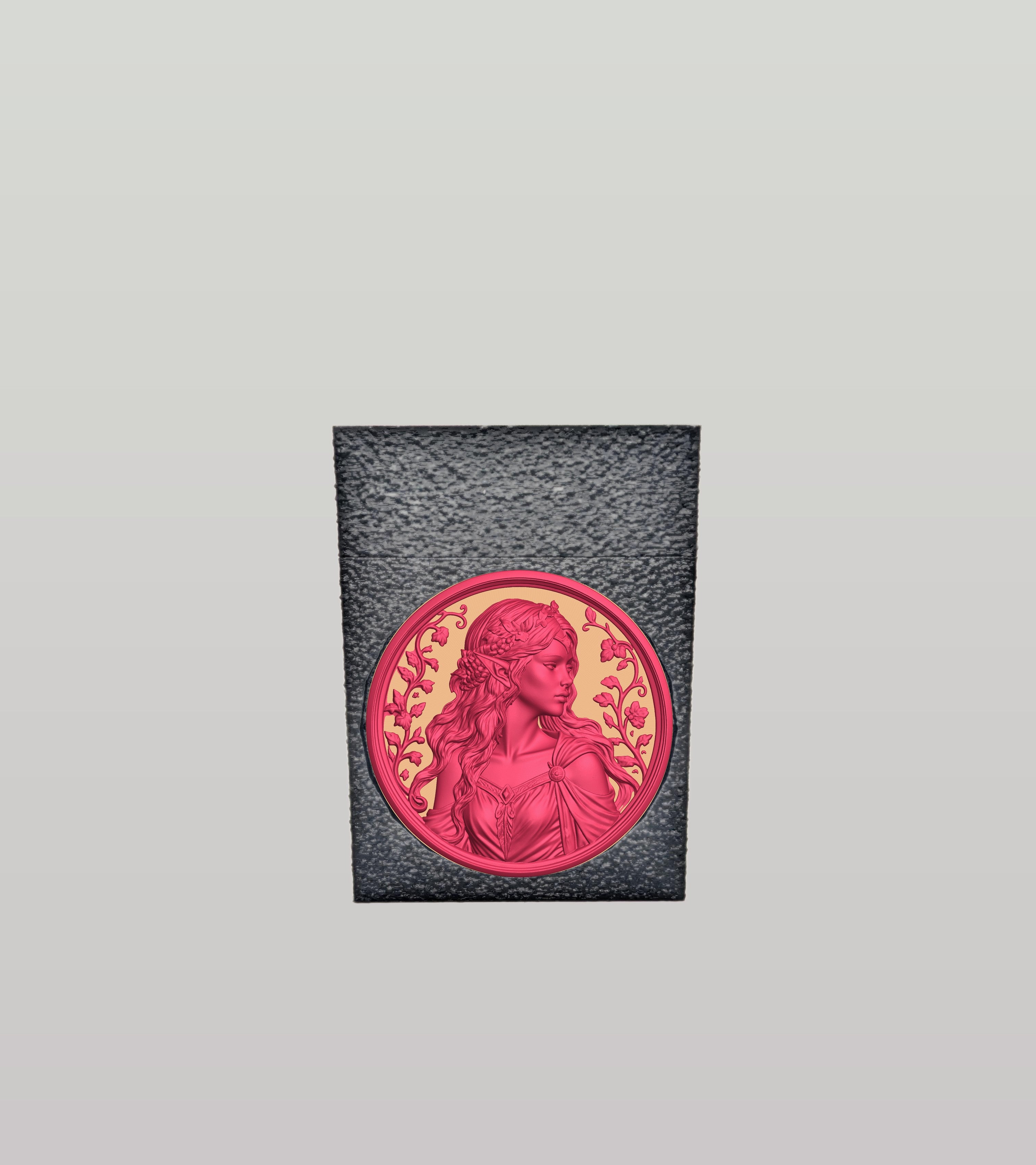 Elf Maiden Card Box — Black