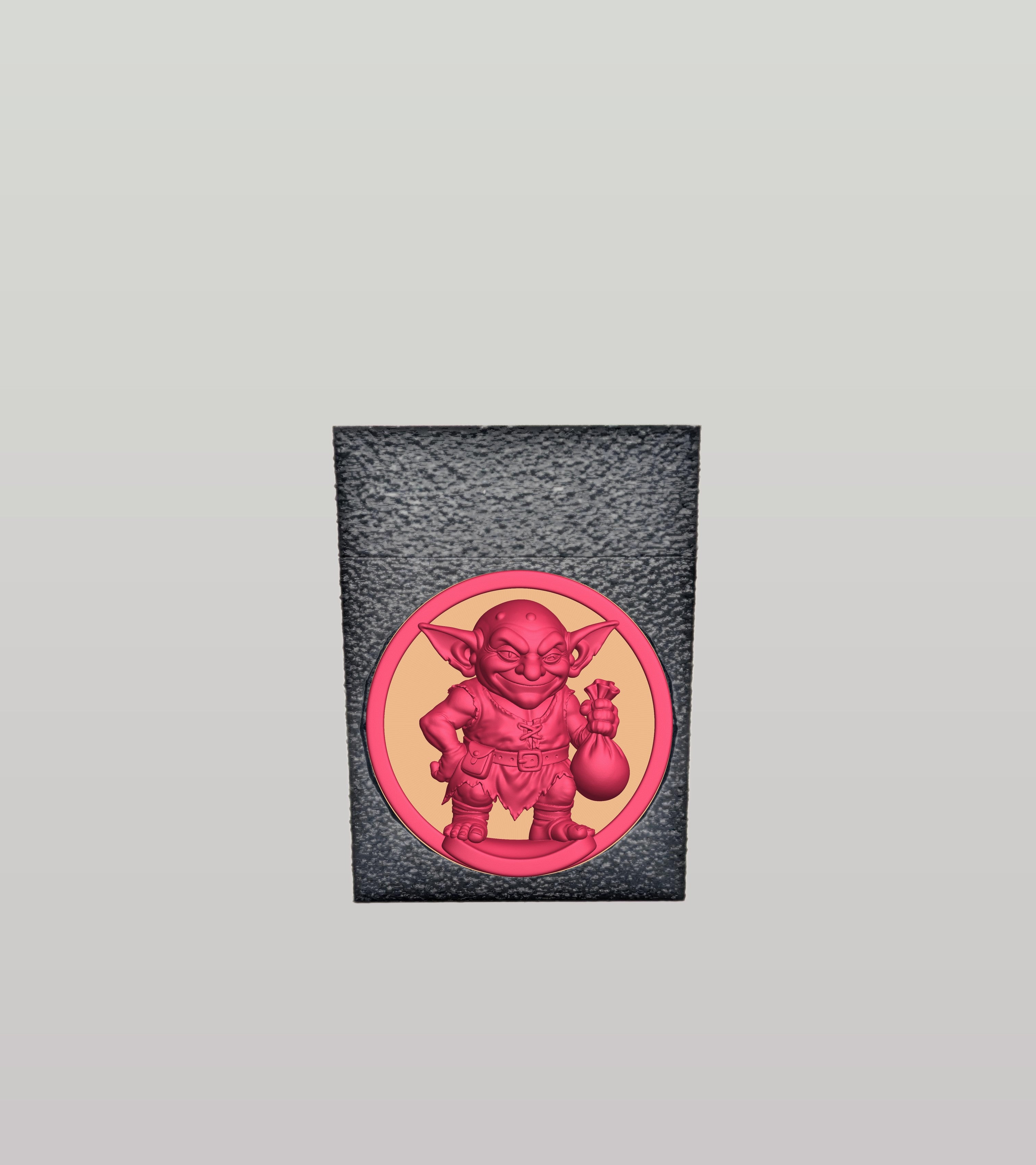 Greedy Goblin Card Box — Black