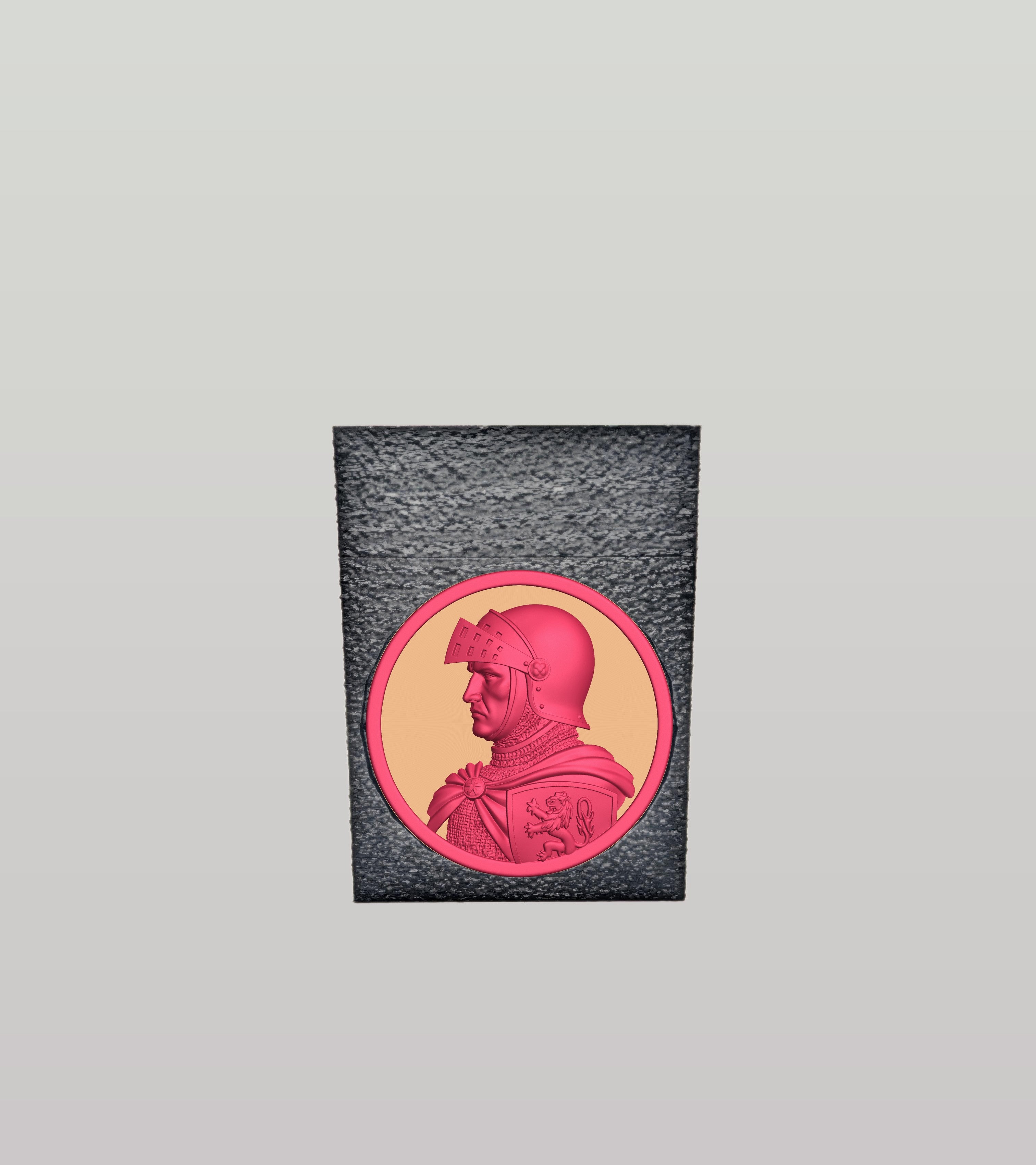 Knight Card Box — Black