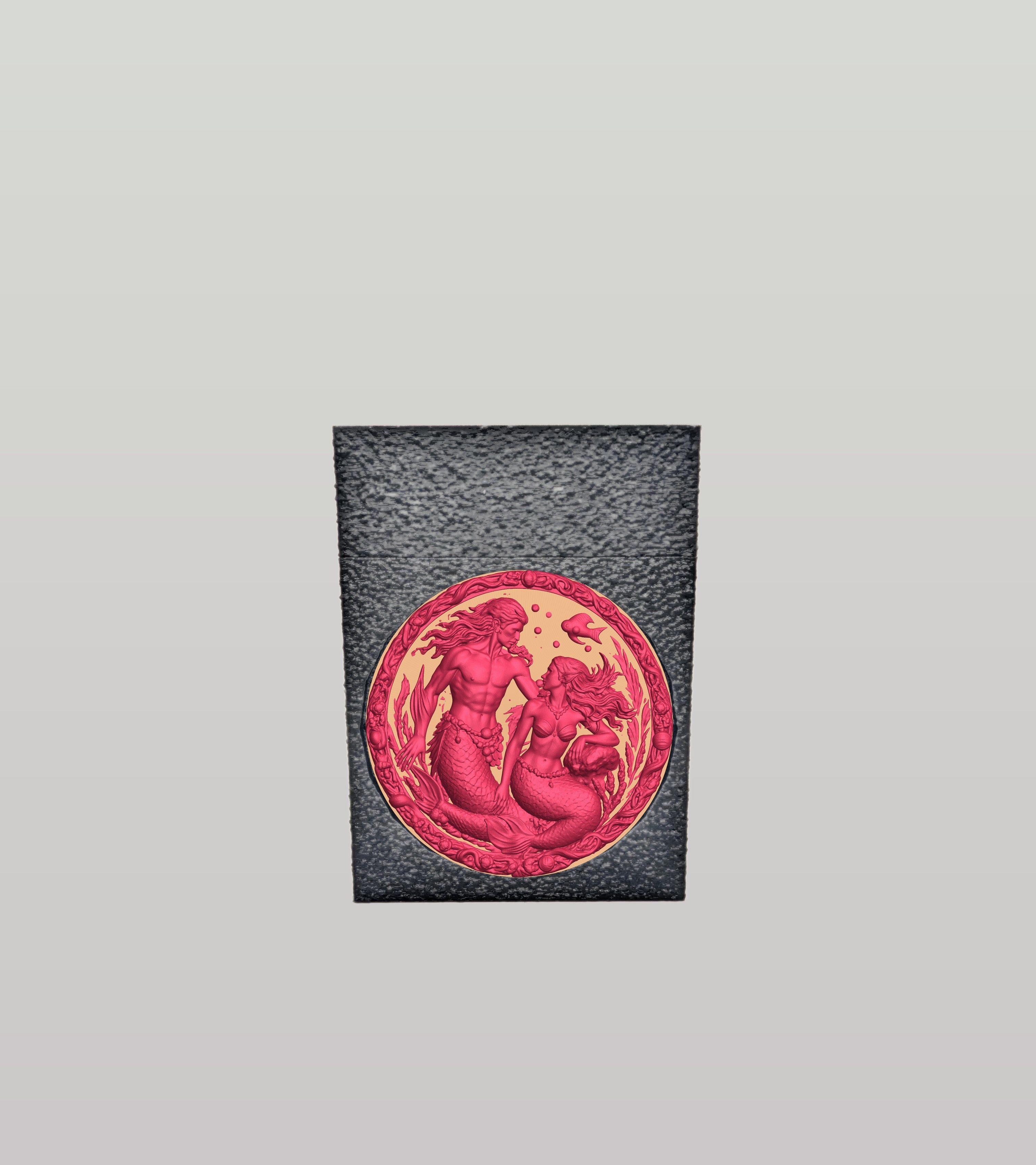 Merfolk Card Box — Black