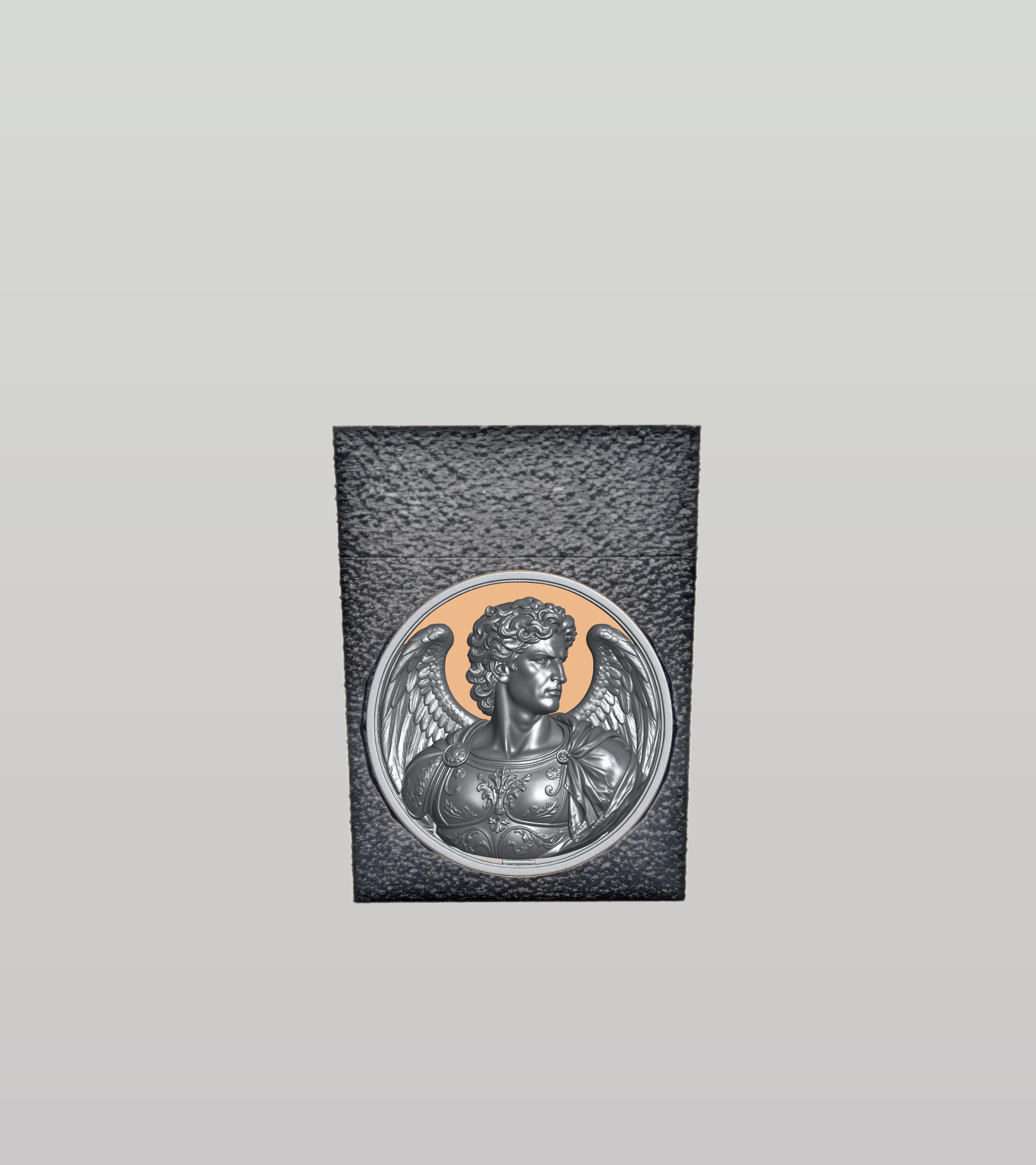 Angel Card Box — Black