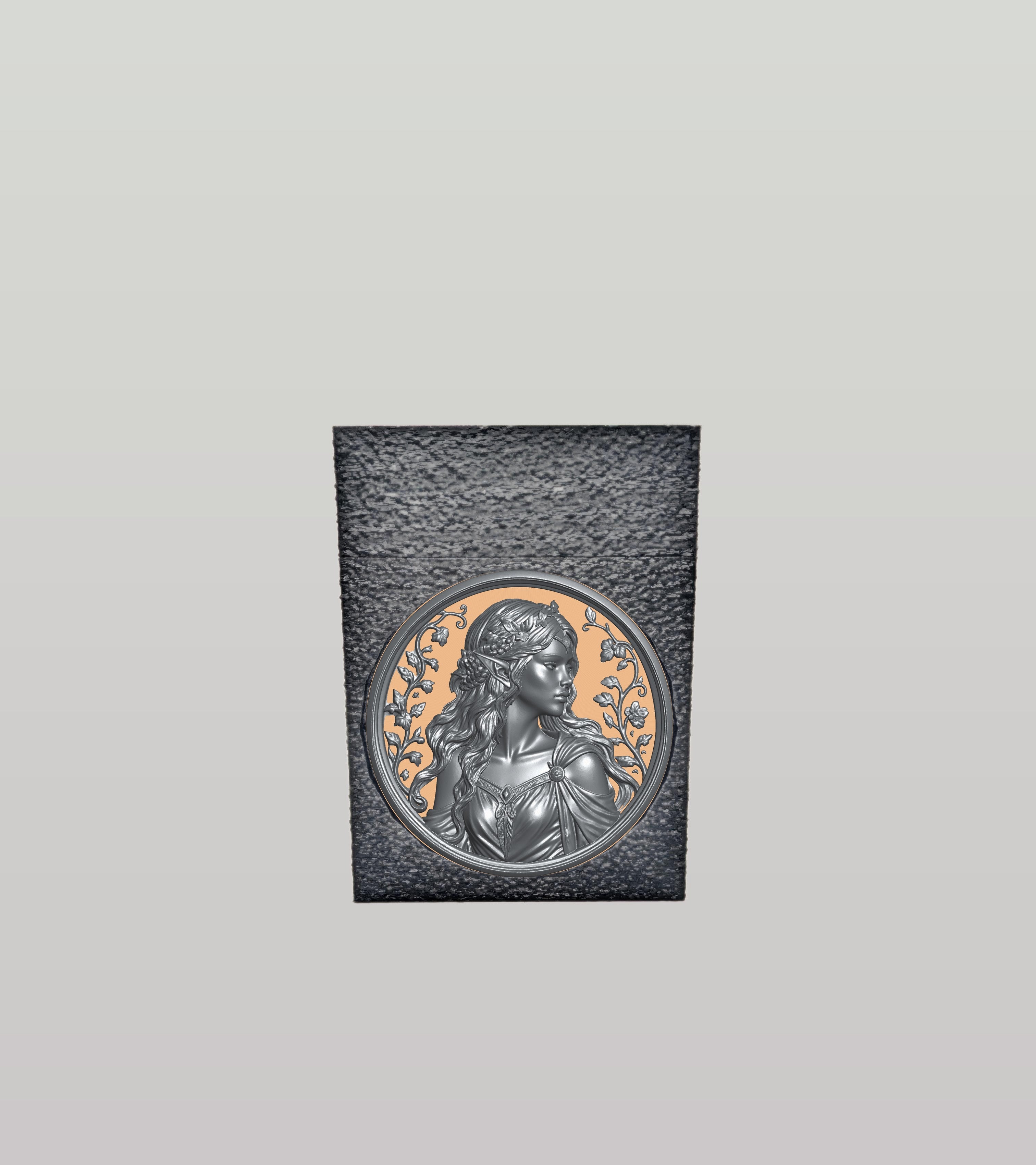 Elf Maiden Card Box — Black