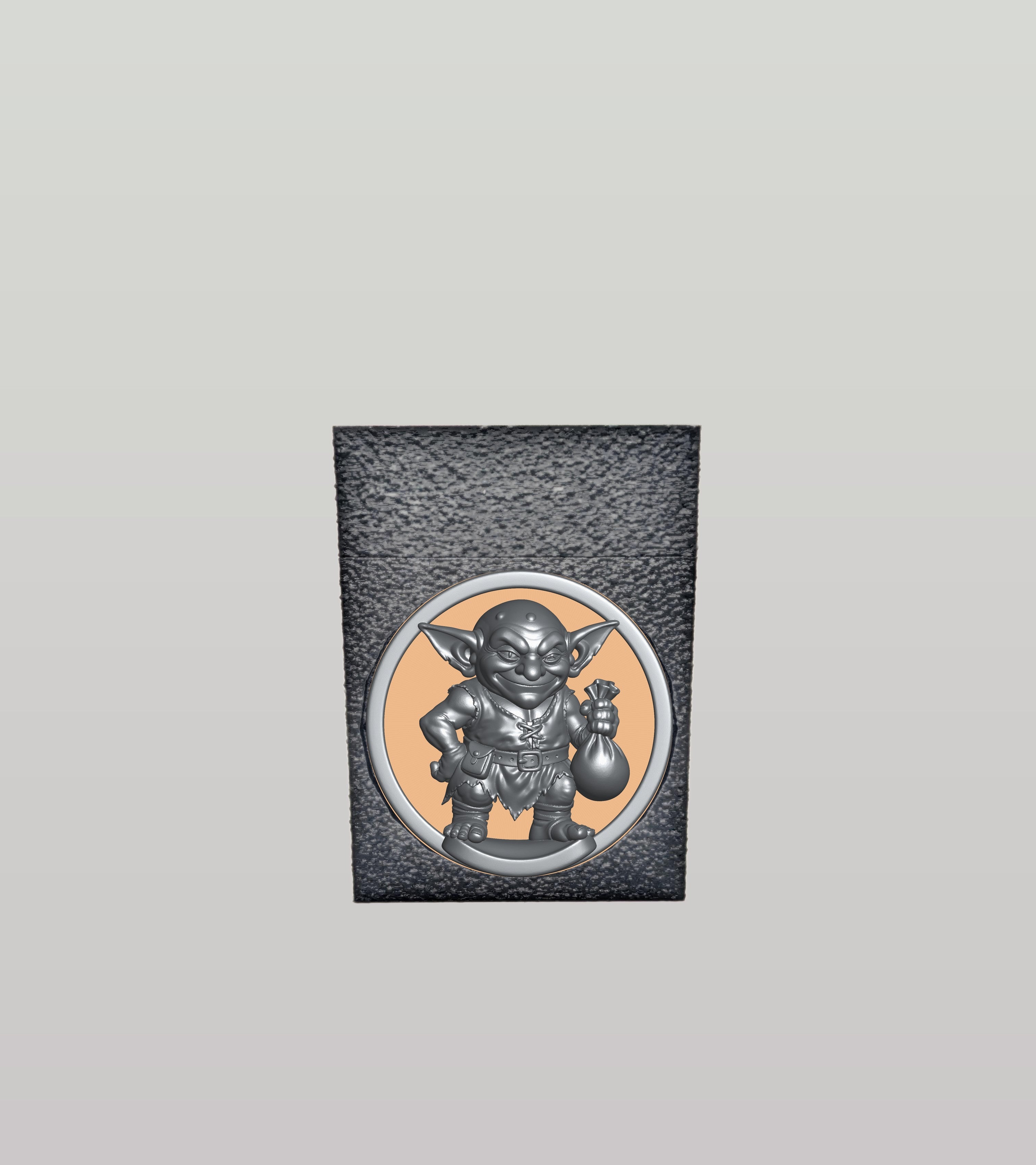 Greedy Goblin Card Box — Black