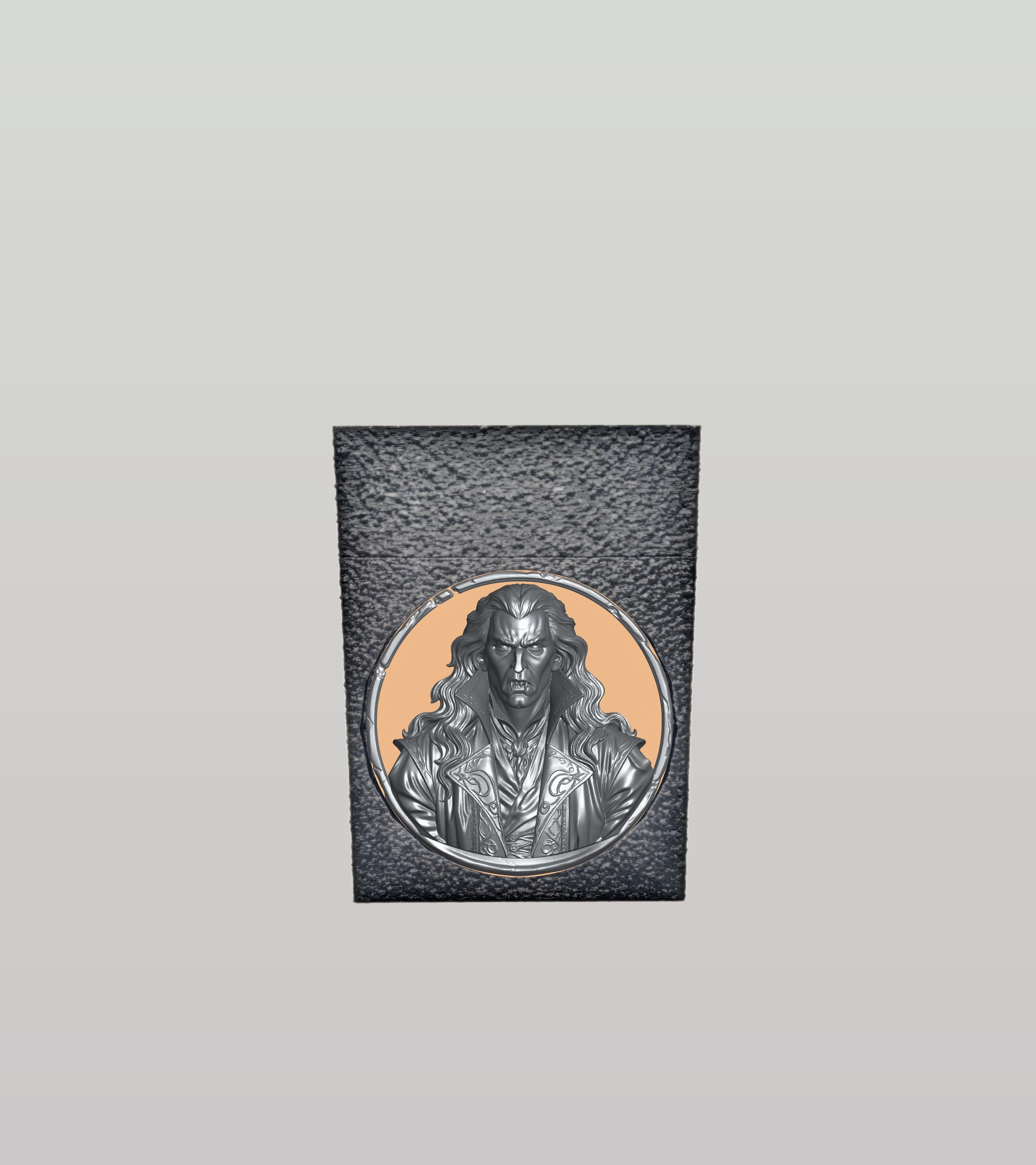 Gothic Vampire Card Box — Black