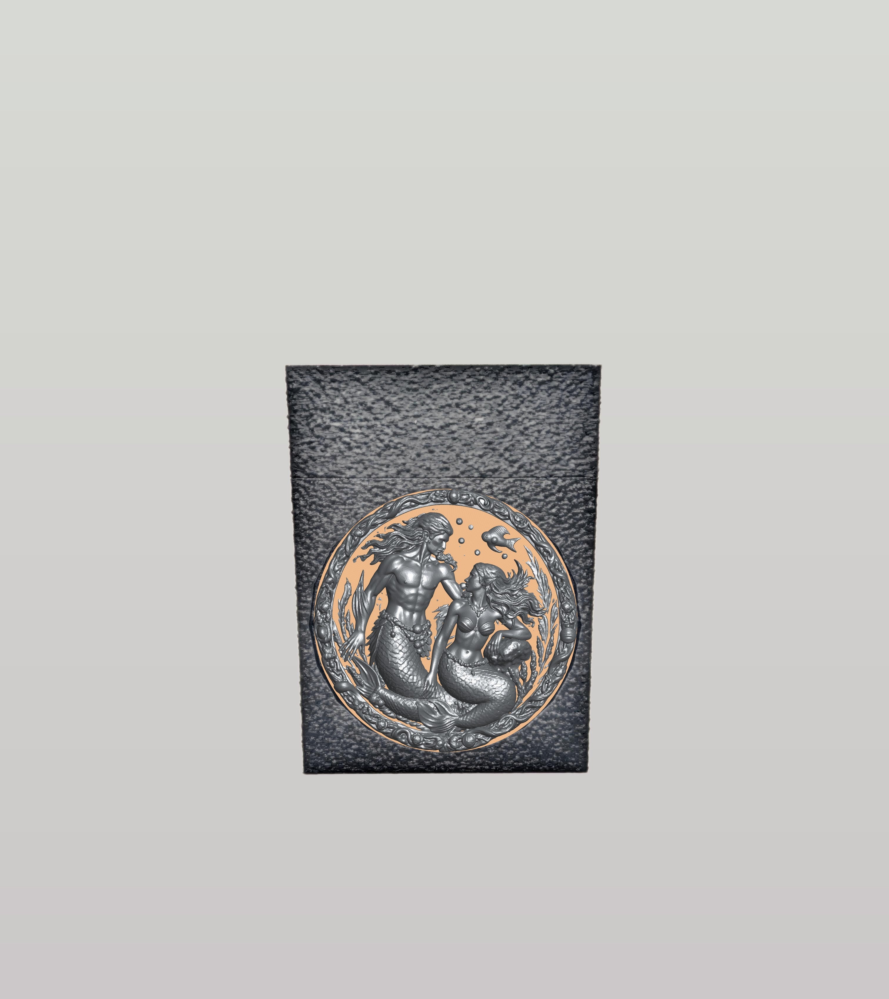 Merfolk Card Box — Black