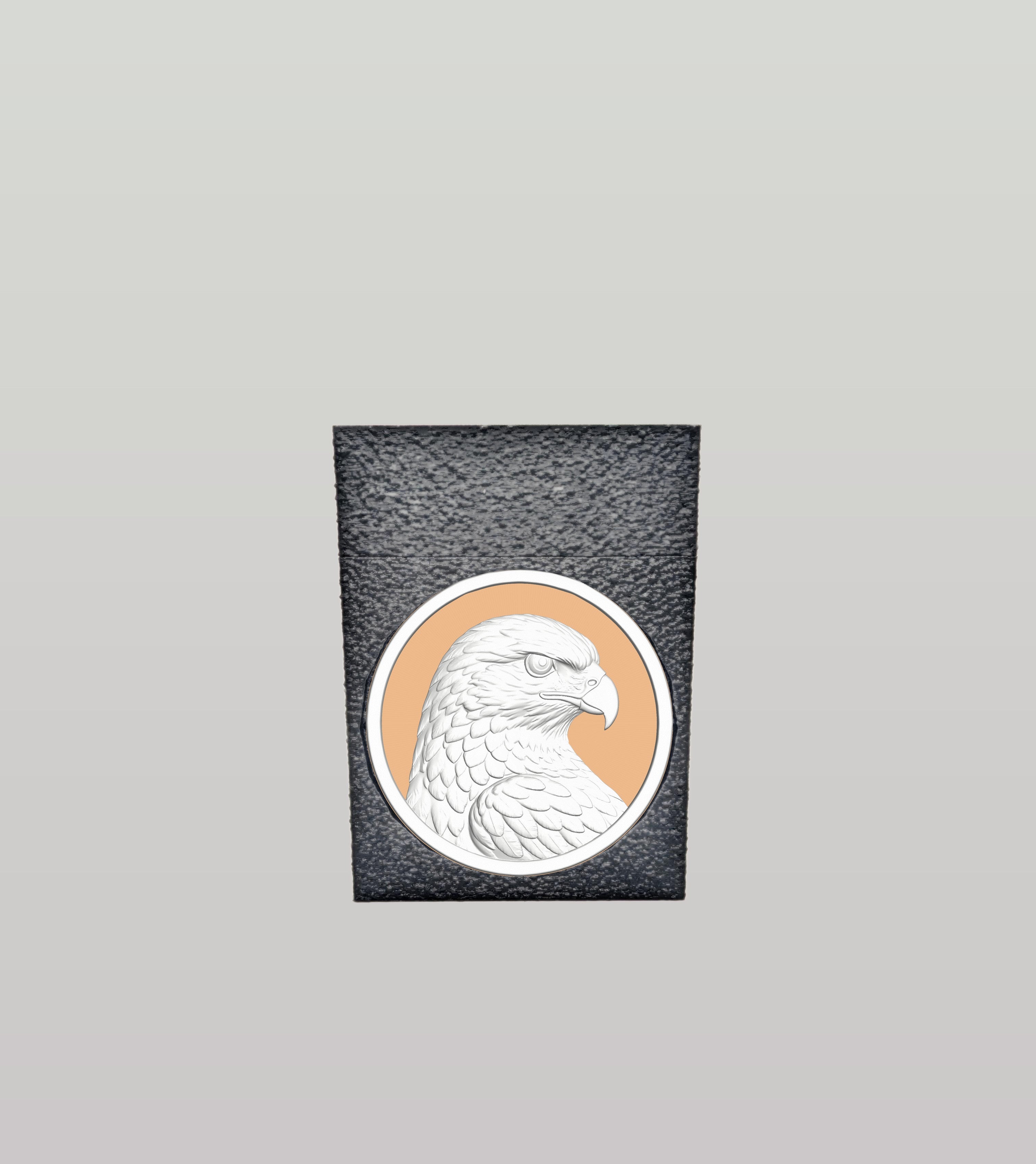 Eagle Card Box — Black