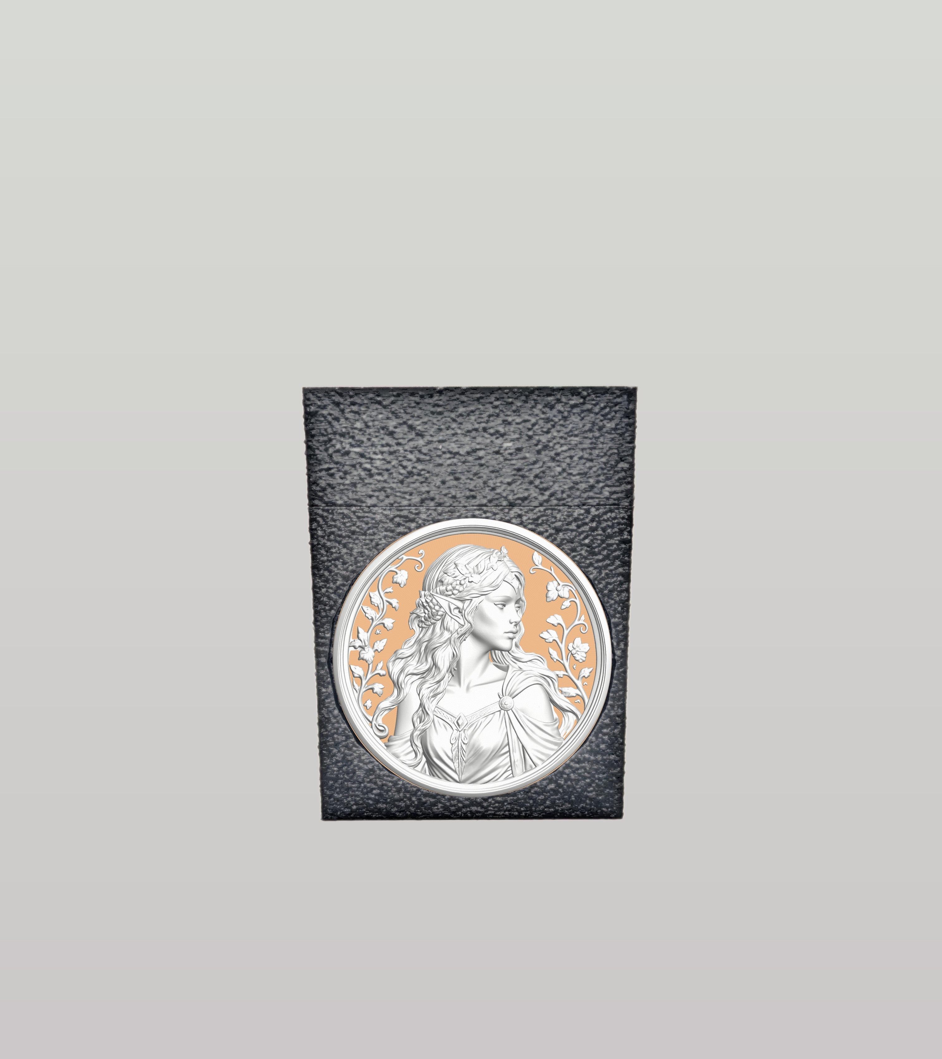Elf Maiden Card Box — Black
