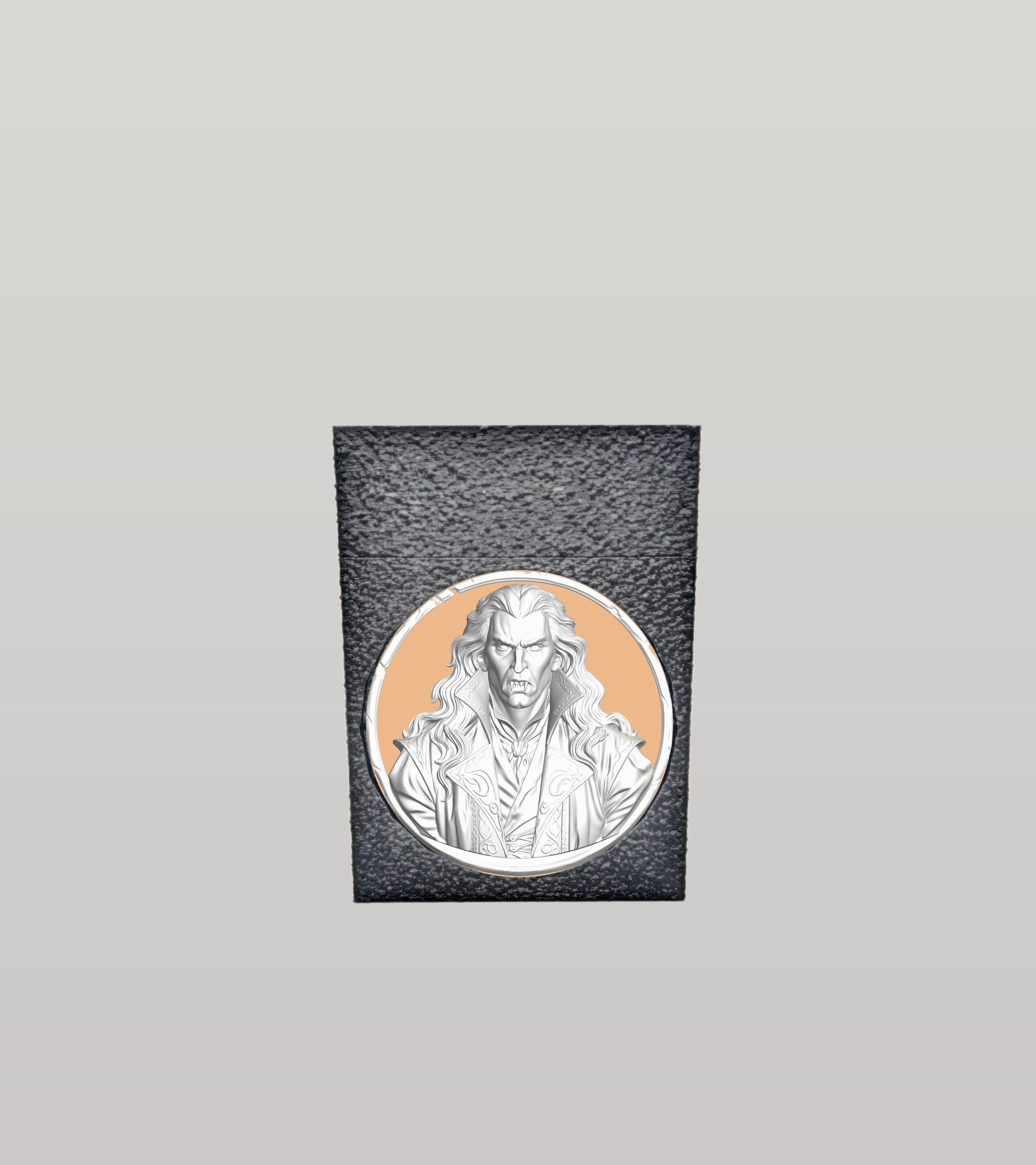Gothic Vampire Card Box — Black