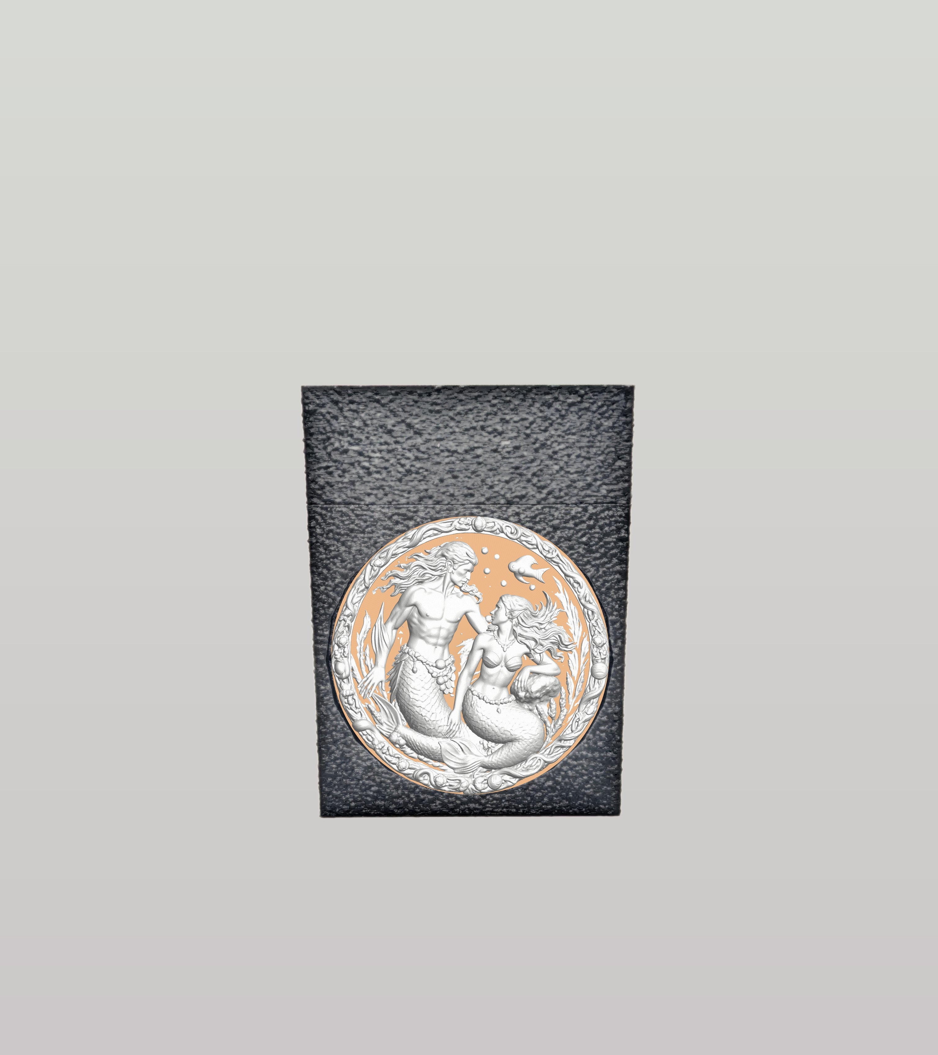 Merfolk Card Box — Black
