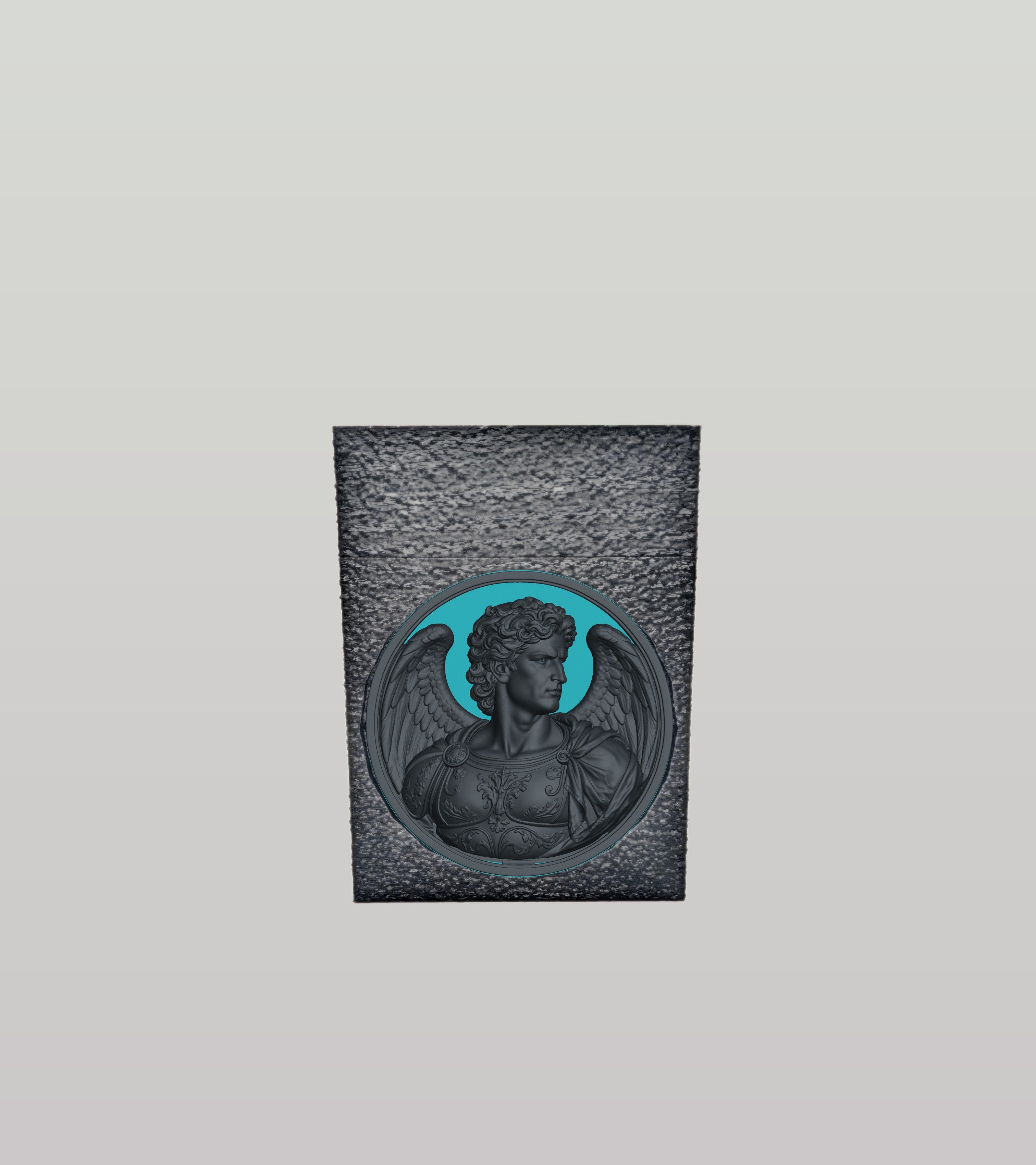 Angel Card Box — Black