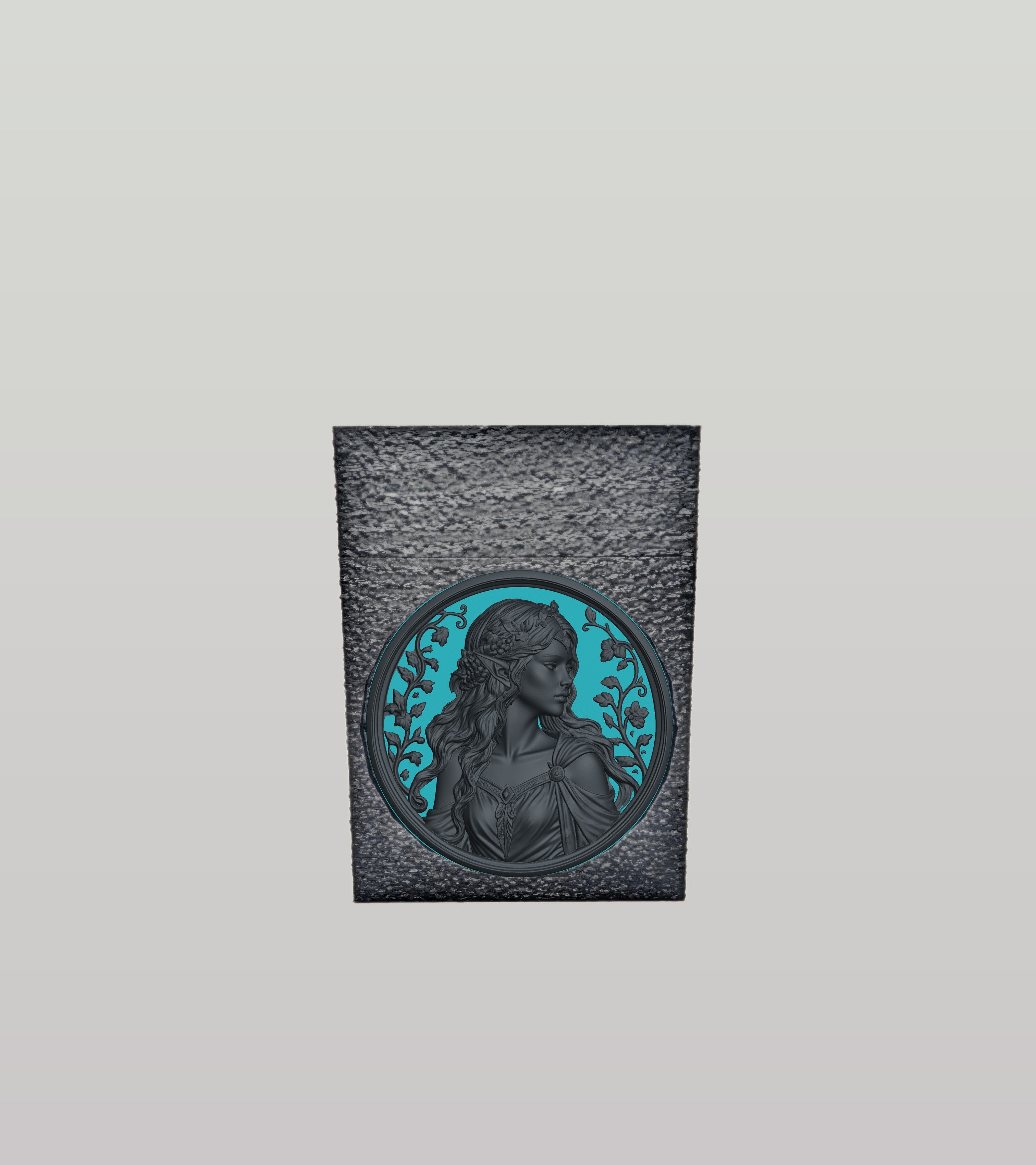 Elf Maiden Card Box — Black