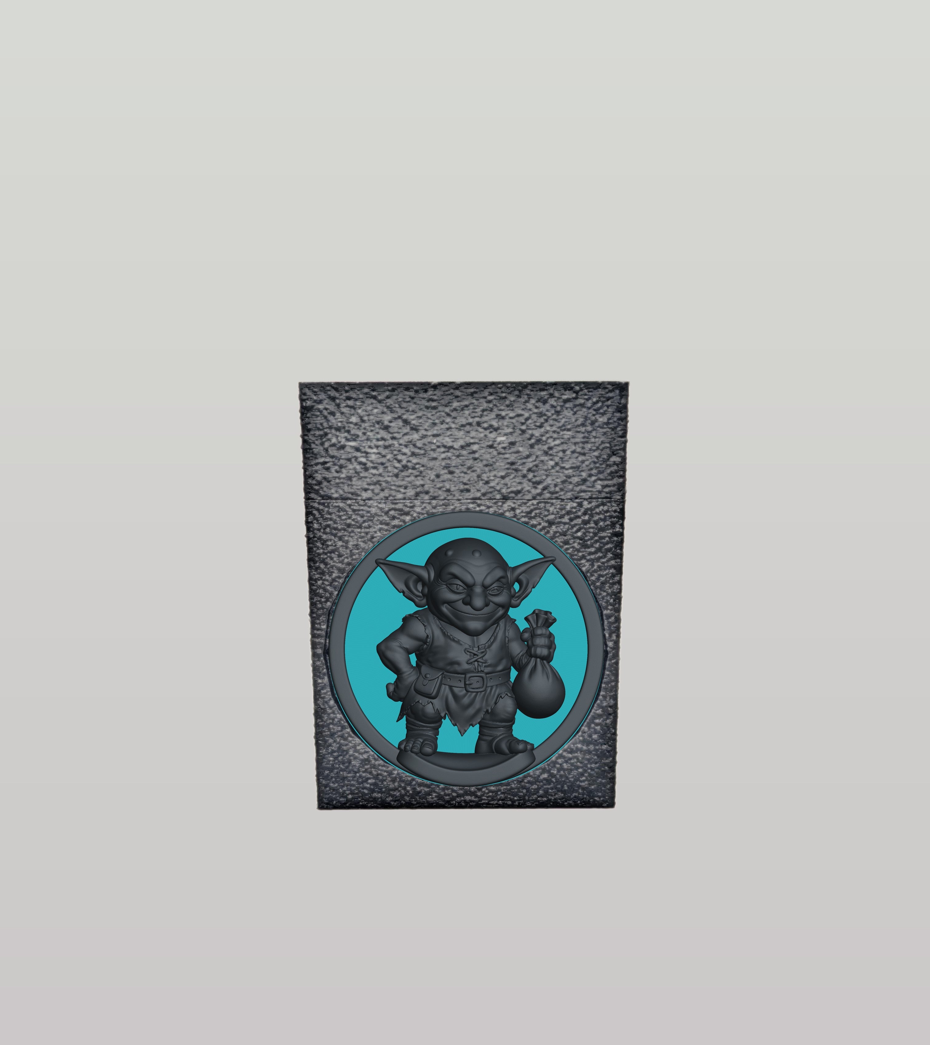 Greedy Goblin Card Box — Black