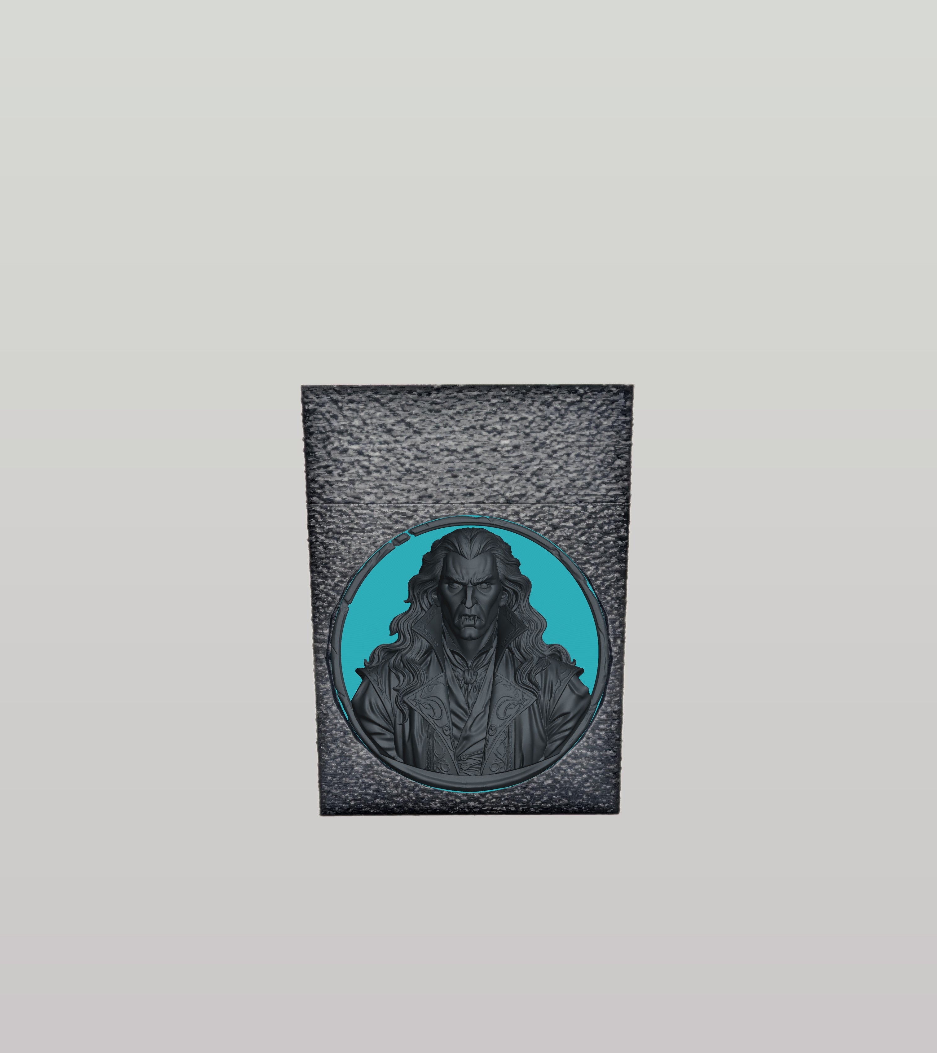 Gothic Vampire Card Box — Black