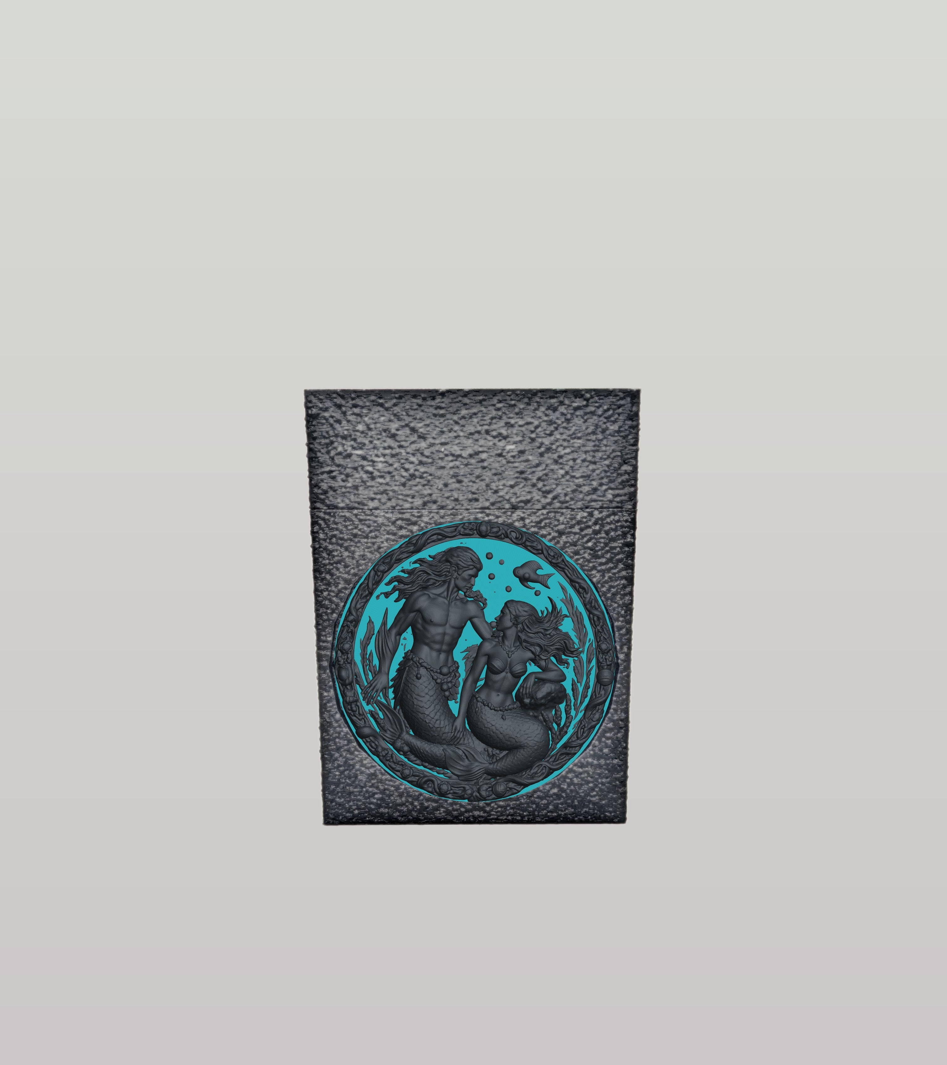 Merfolk Card Box — Black