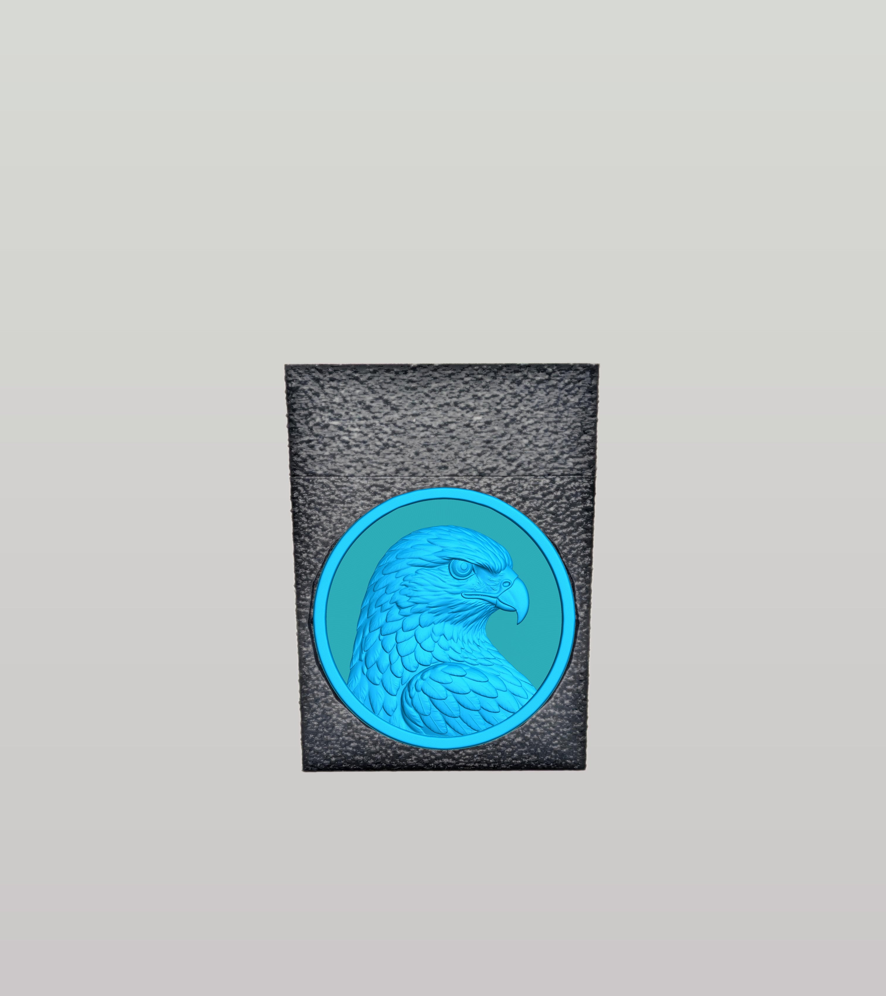 Eagle Card Box — Black