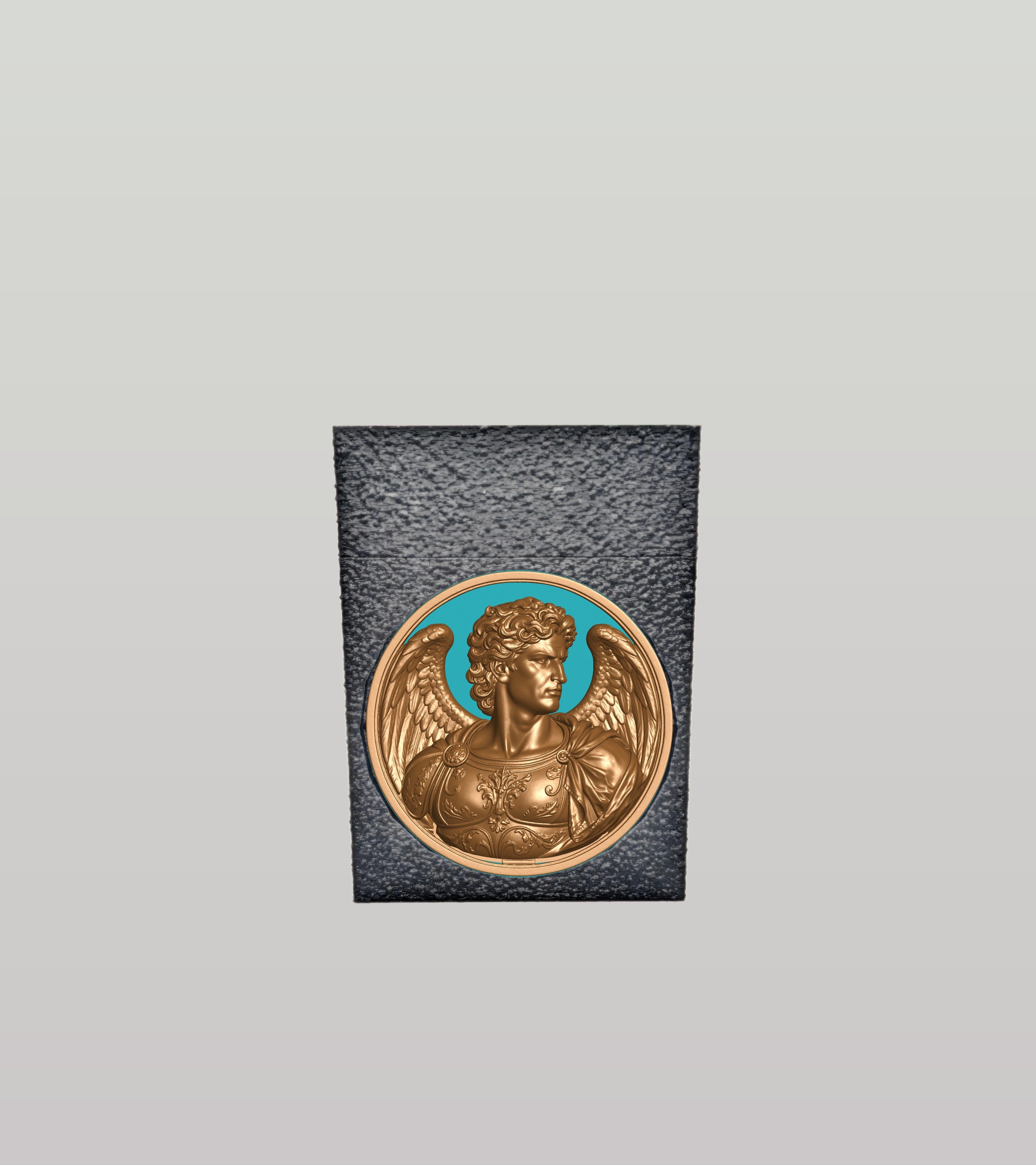 Angel Card Box — Black