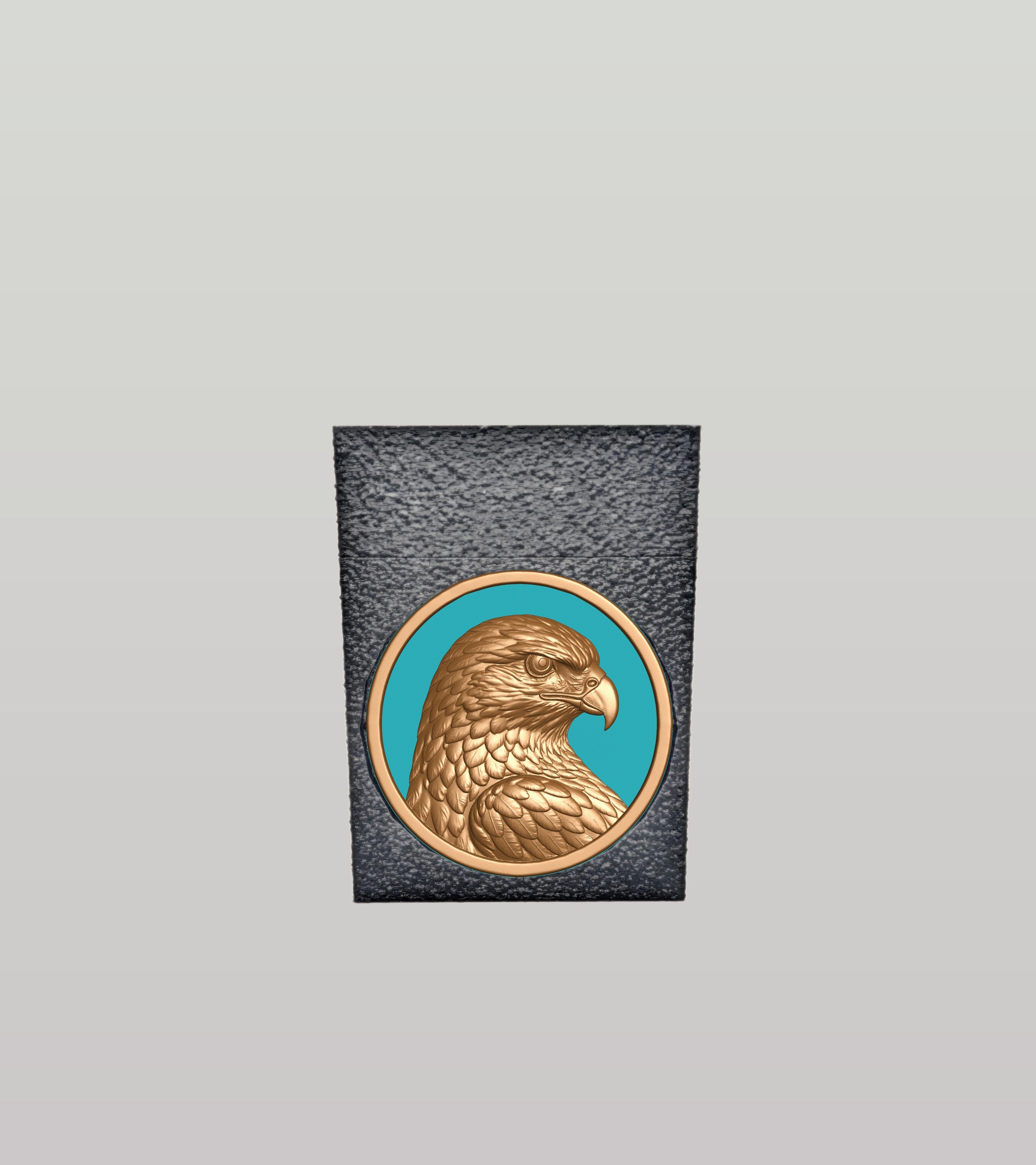 Eagle Card Box — Black