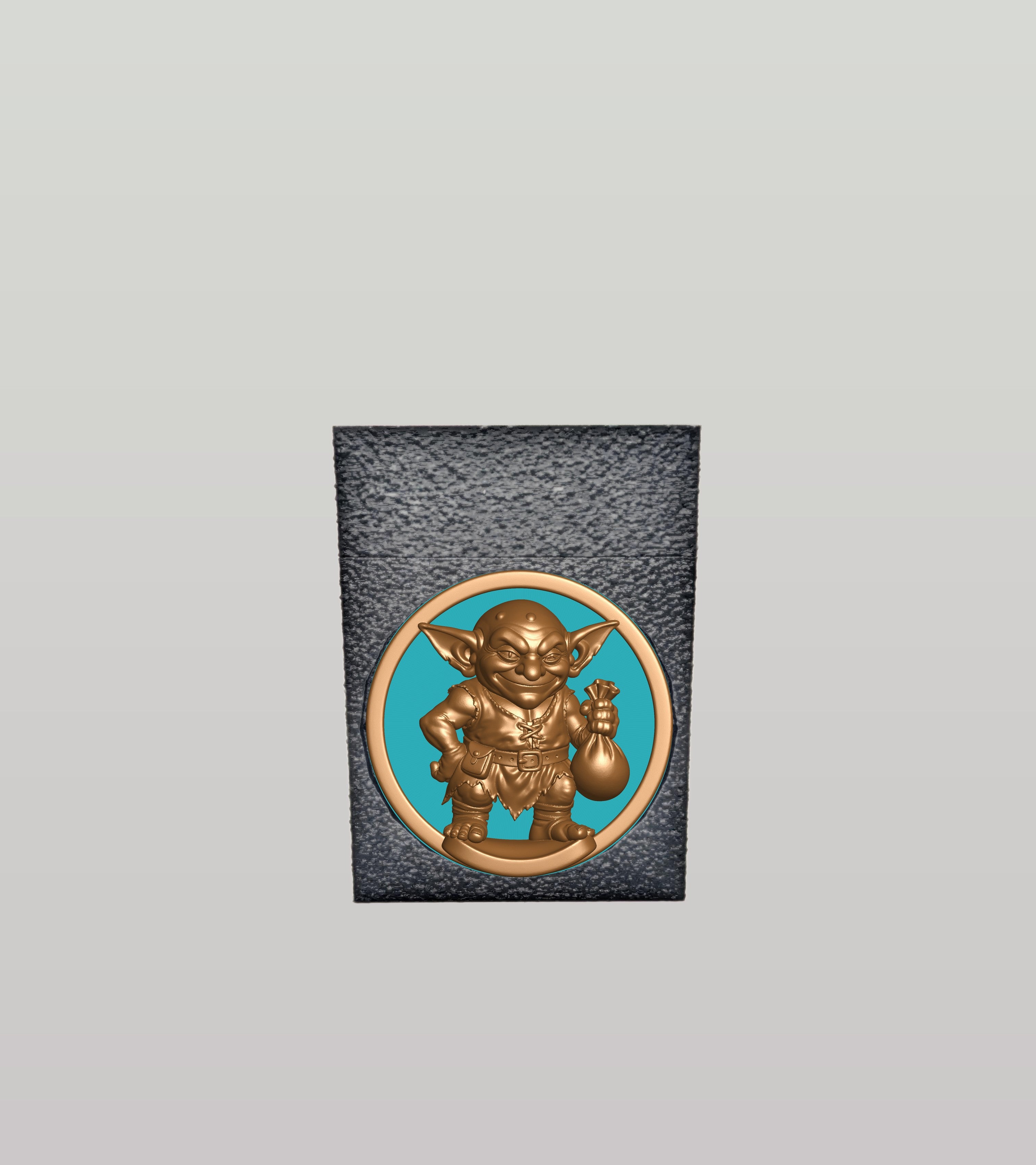 Greedy Goblin Card Box — Black