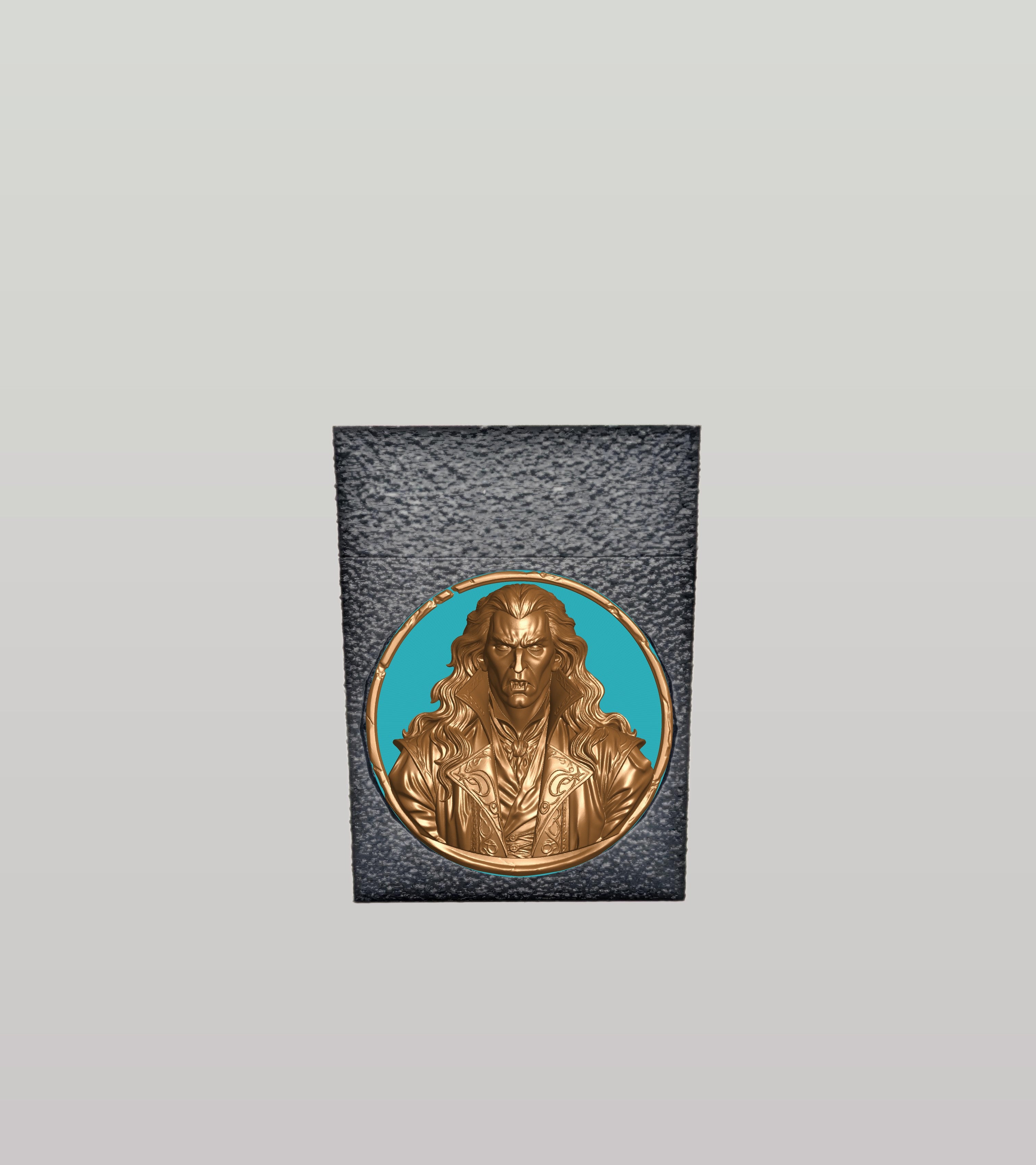 Gothic Vampire Card Box — Black