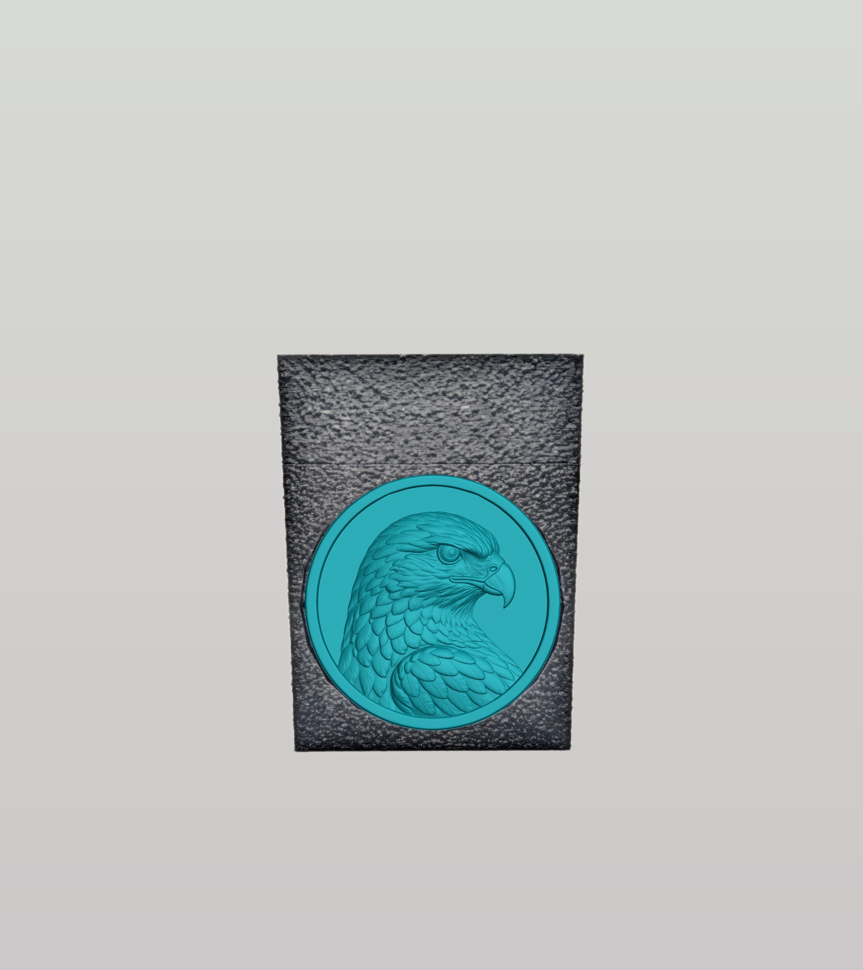 Eagle Card Box — Black