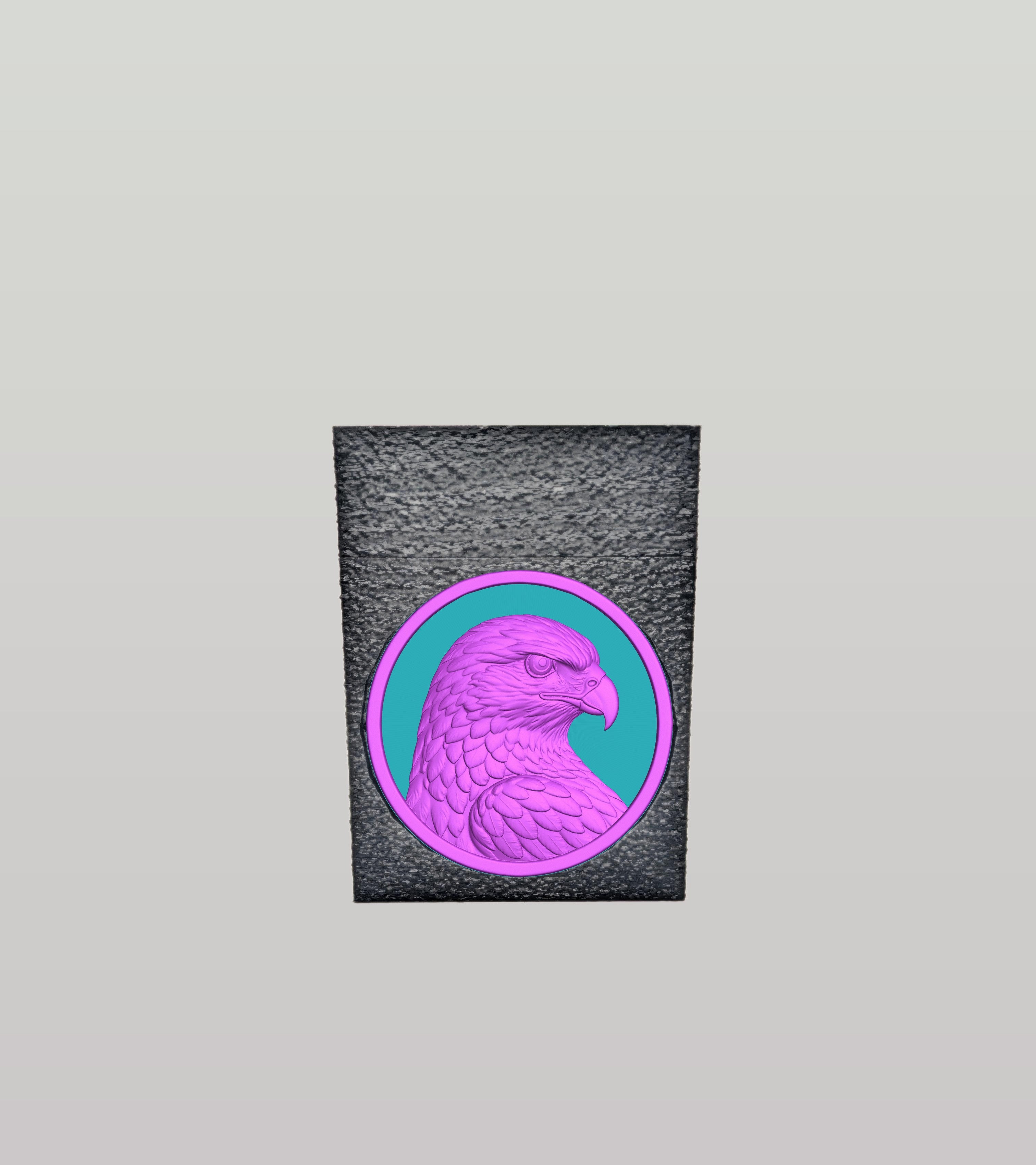 Eagle Card Box — Black