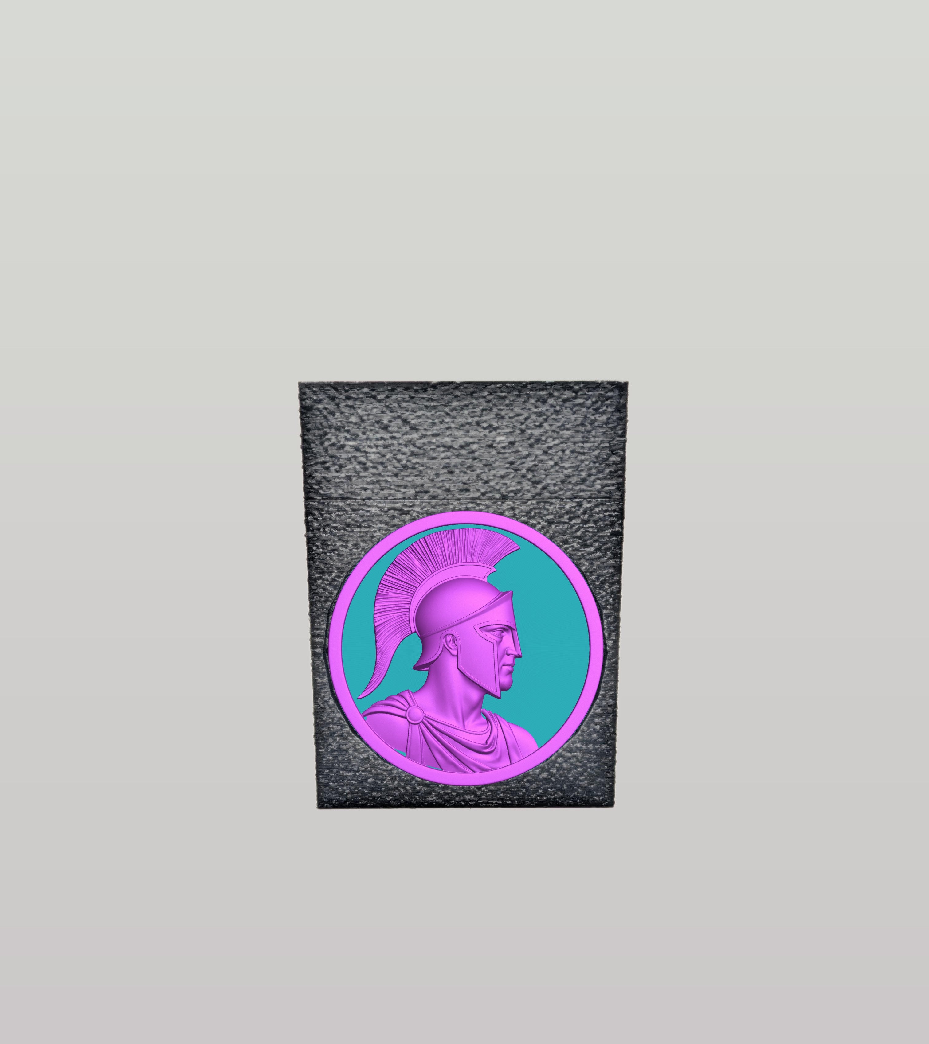 Spartan Card Box — Black